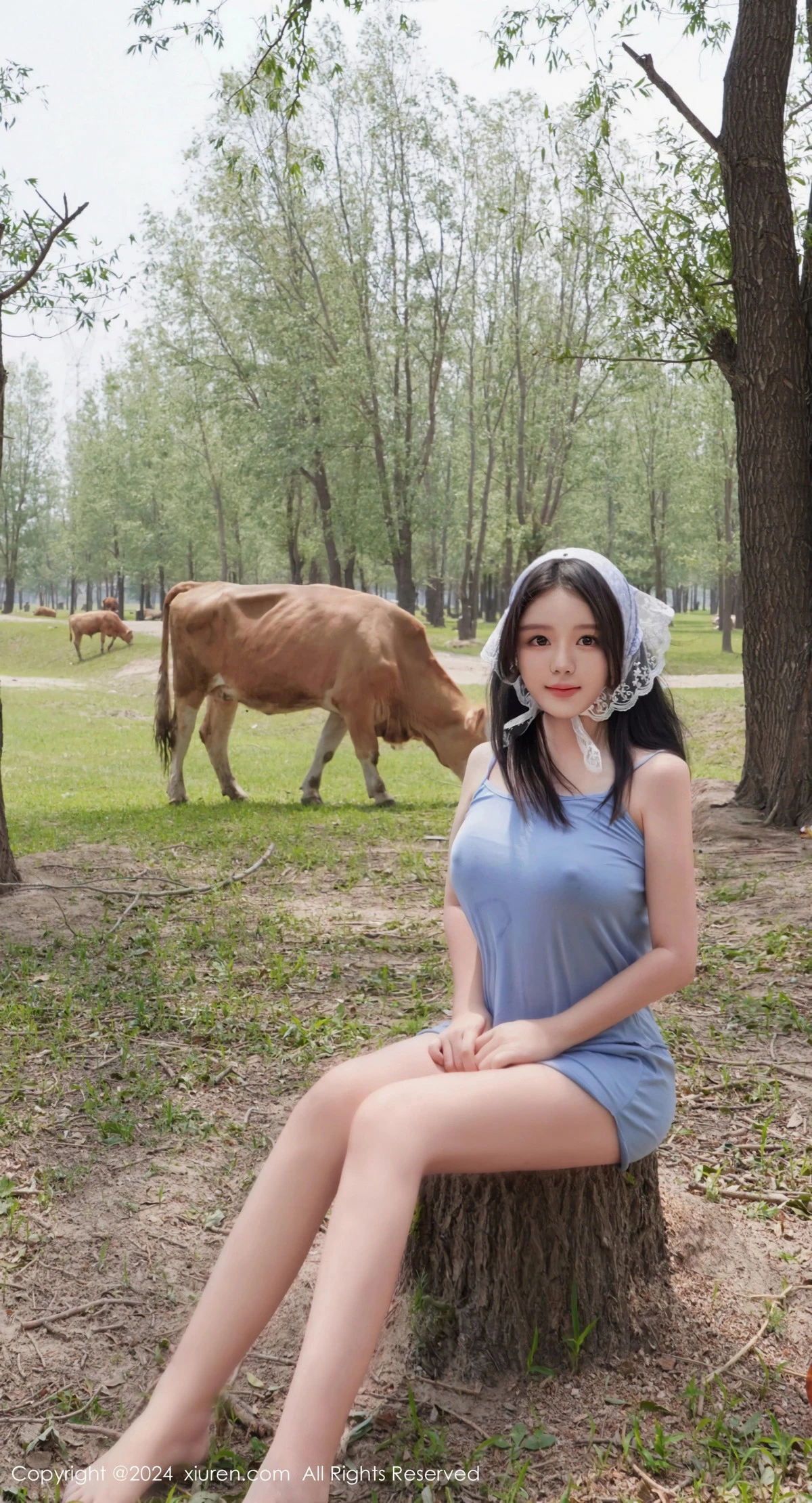 [[XiuRen秀人网]秀人网]No.8777_模特小薯条nienie性感浅红色泳装+浅蓝色吊带秀曼妙身姿诱惑写真73P