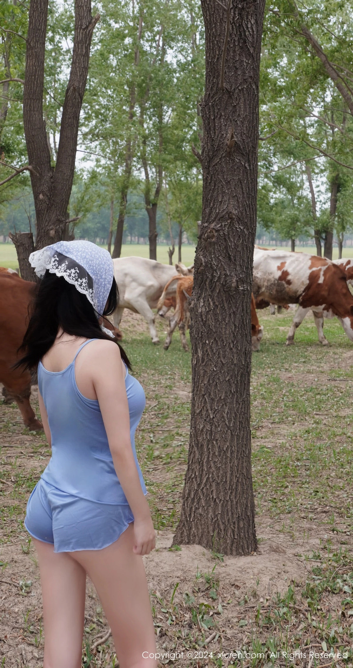 [[XiuRen秀人网]秀人网]No.8777_模特小薯条nienie性感浅红色泳装+浅蓝色吊带秀曼妙身姿诱惑写真73P