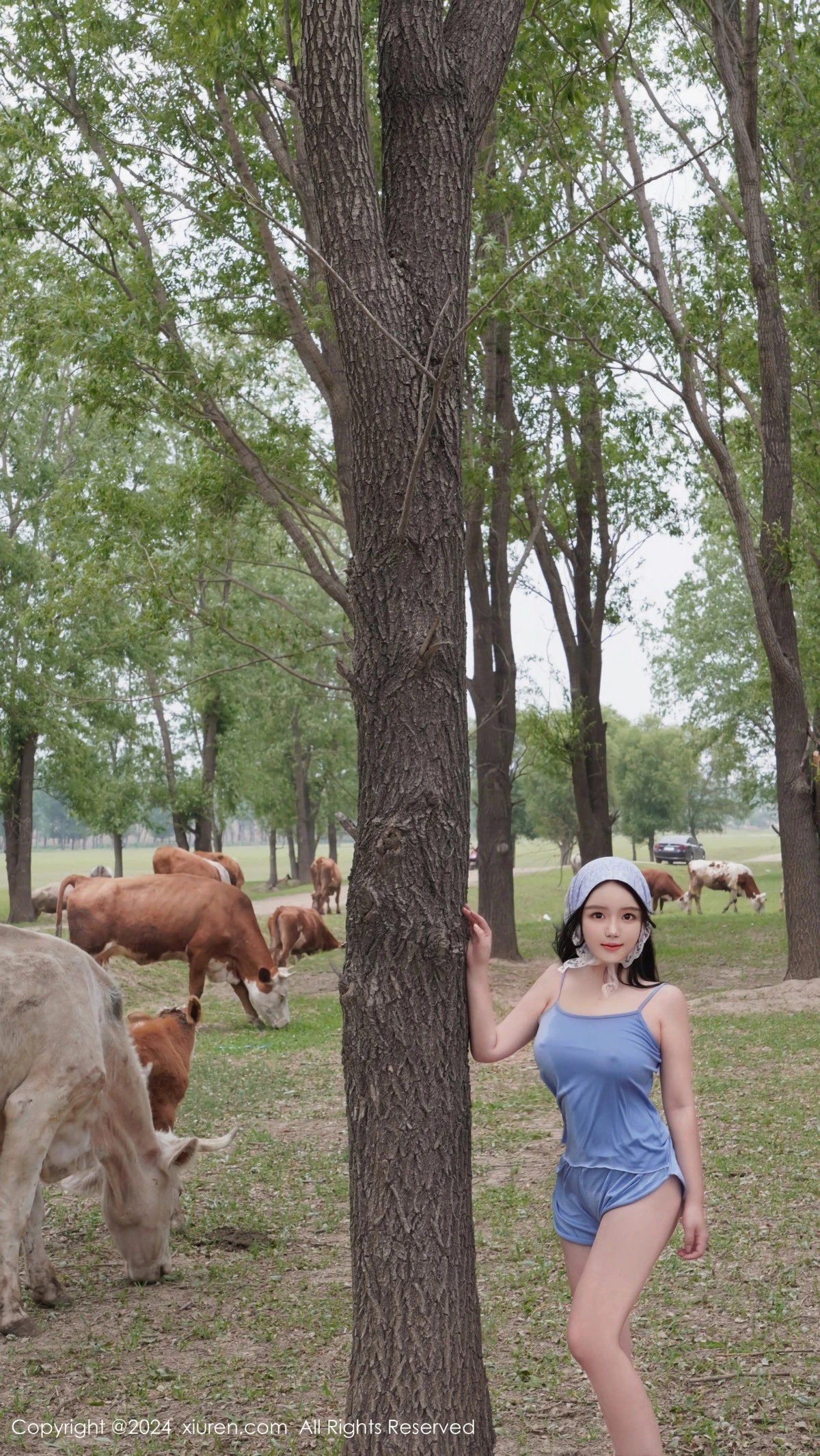 [[XiuRen秀人网]秀人网]No.8777_模特小薯条nienie性感浅红色泳装+浅蓝色吊带秀曼妙身姿诱惑写真73P