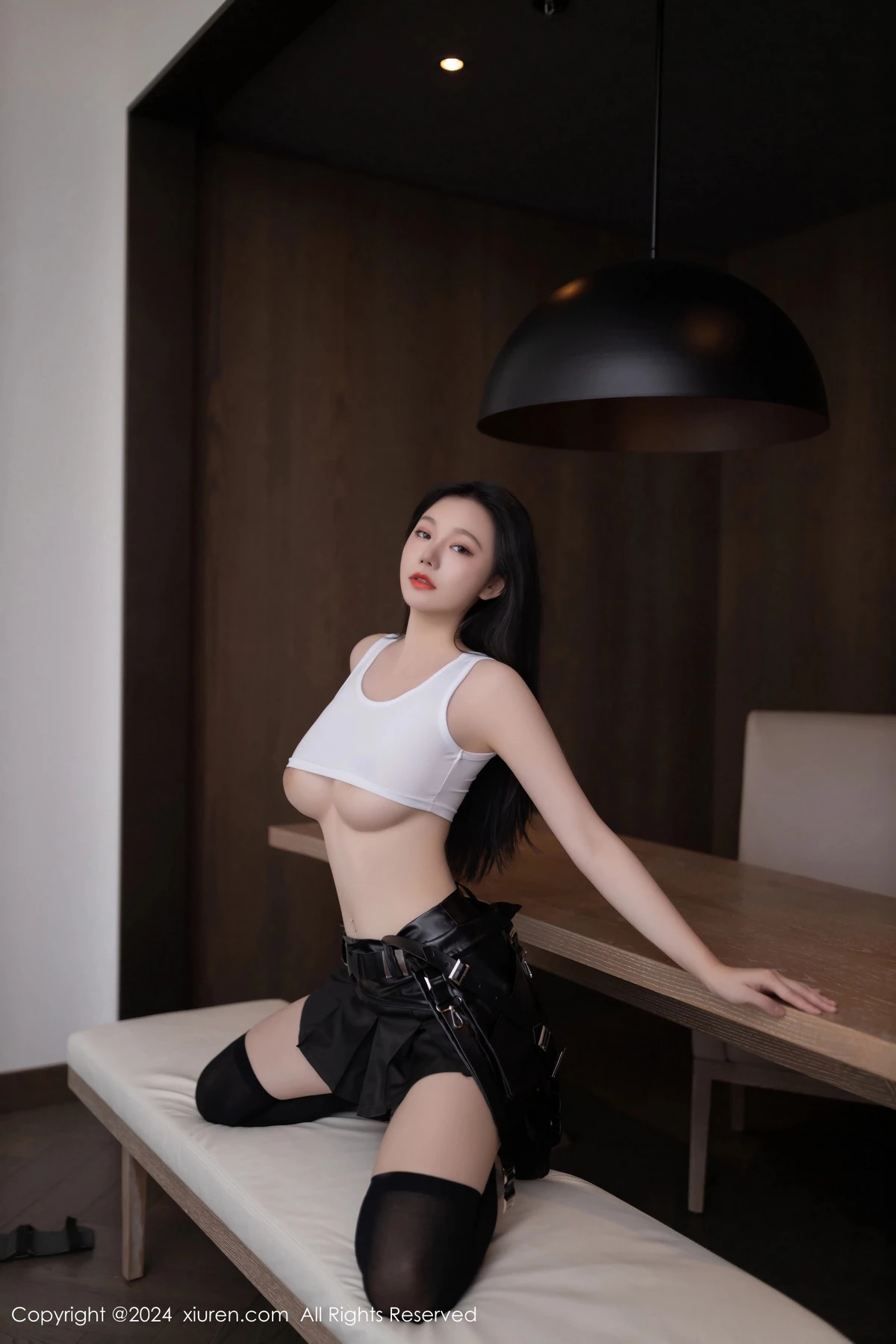 [[XiuRen秀人网]秀人网]No.8829_模特安然anran性感CosPlay蒂法服饰配黑丝袜秀柔美身姿诱惑写真80P