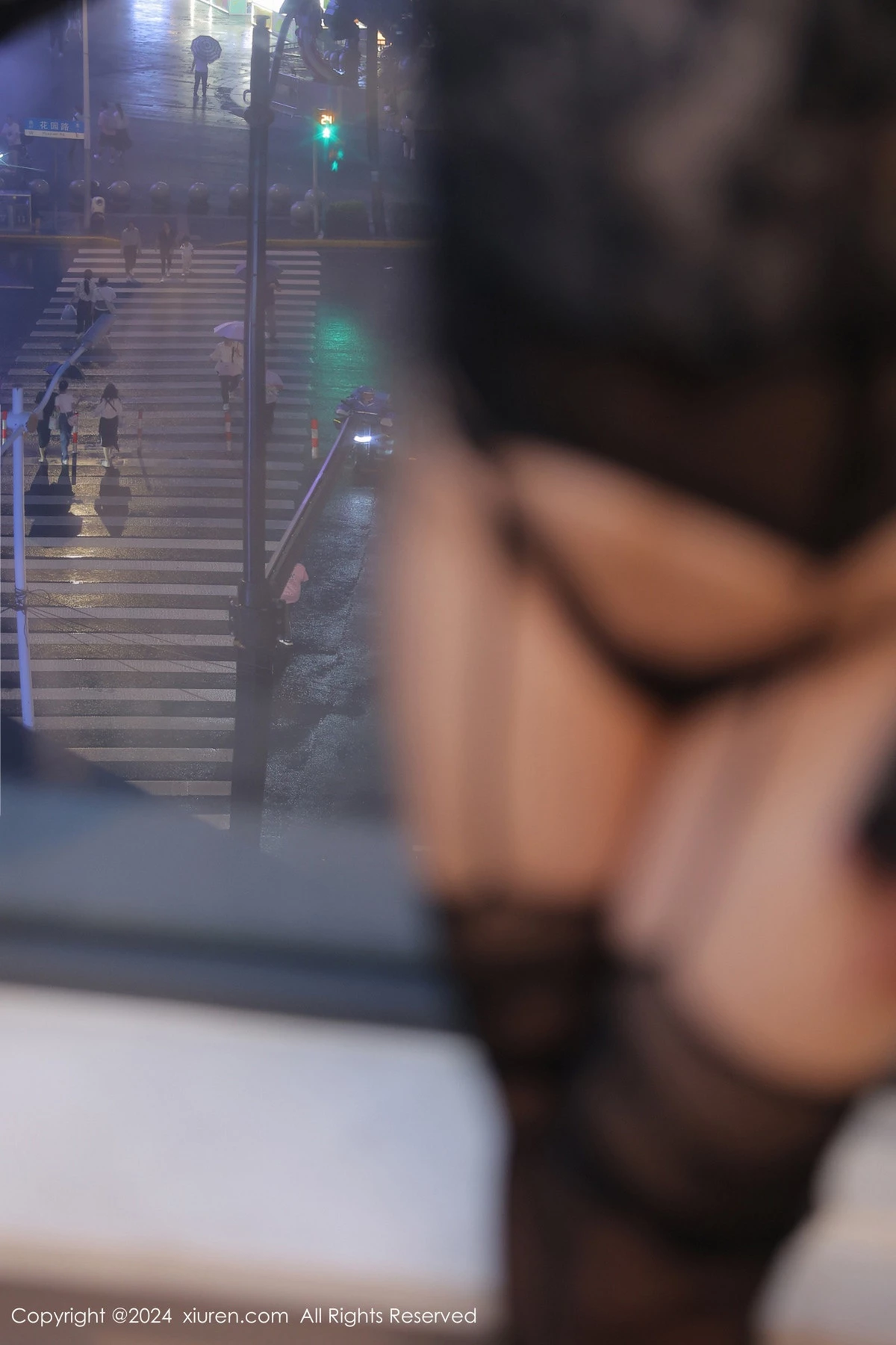 [[XiuRen秀人网]秀人网]No.8831_模特蛋蛋宝性感黑色情趣内衣配黑丝吊袜秀丰腴身材完美诱惑写真75P