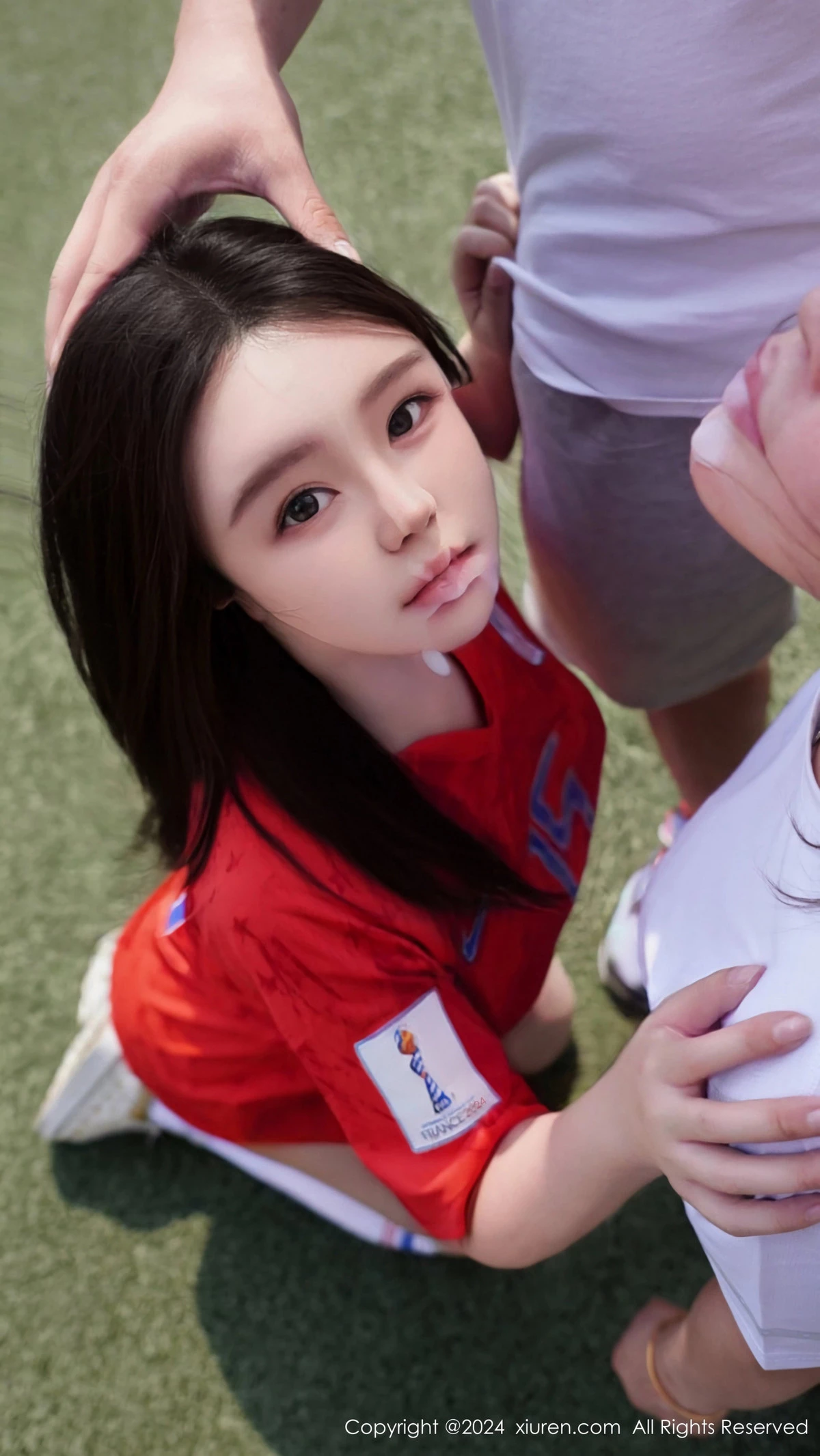 [[XiuRen秀人网]秀人网]No.8733_模特小薯条nienie足球场景性感红色足球服饰秀曼妙身姿诱惑写真87P