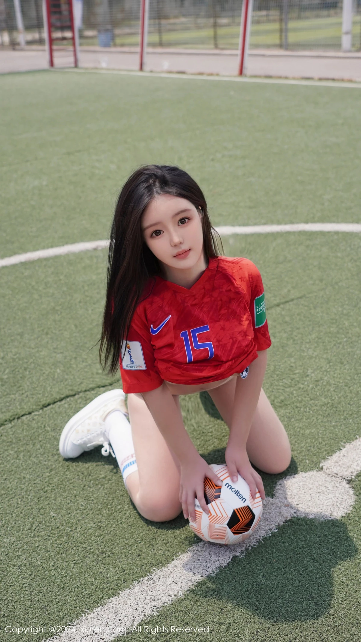 [[XiuRen秀人网]秀人网]No.8733_模特小薯条nienie足球场景性感红色足球服饰秀曼妙身姿诱惑写真87P