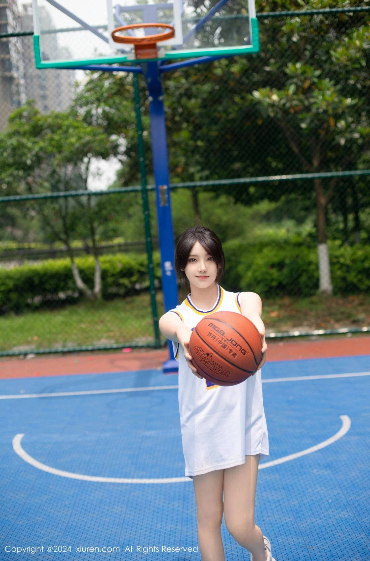 [[XiuRen秀人网]秀人网]No.8744_模特合集女神豆瓣酱蓝球场景互动性感黑色情趣内衣惹火诱惑写真83P