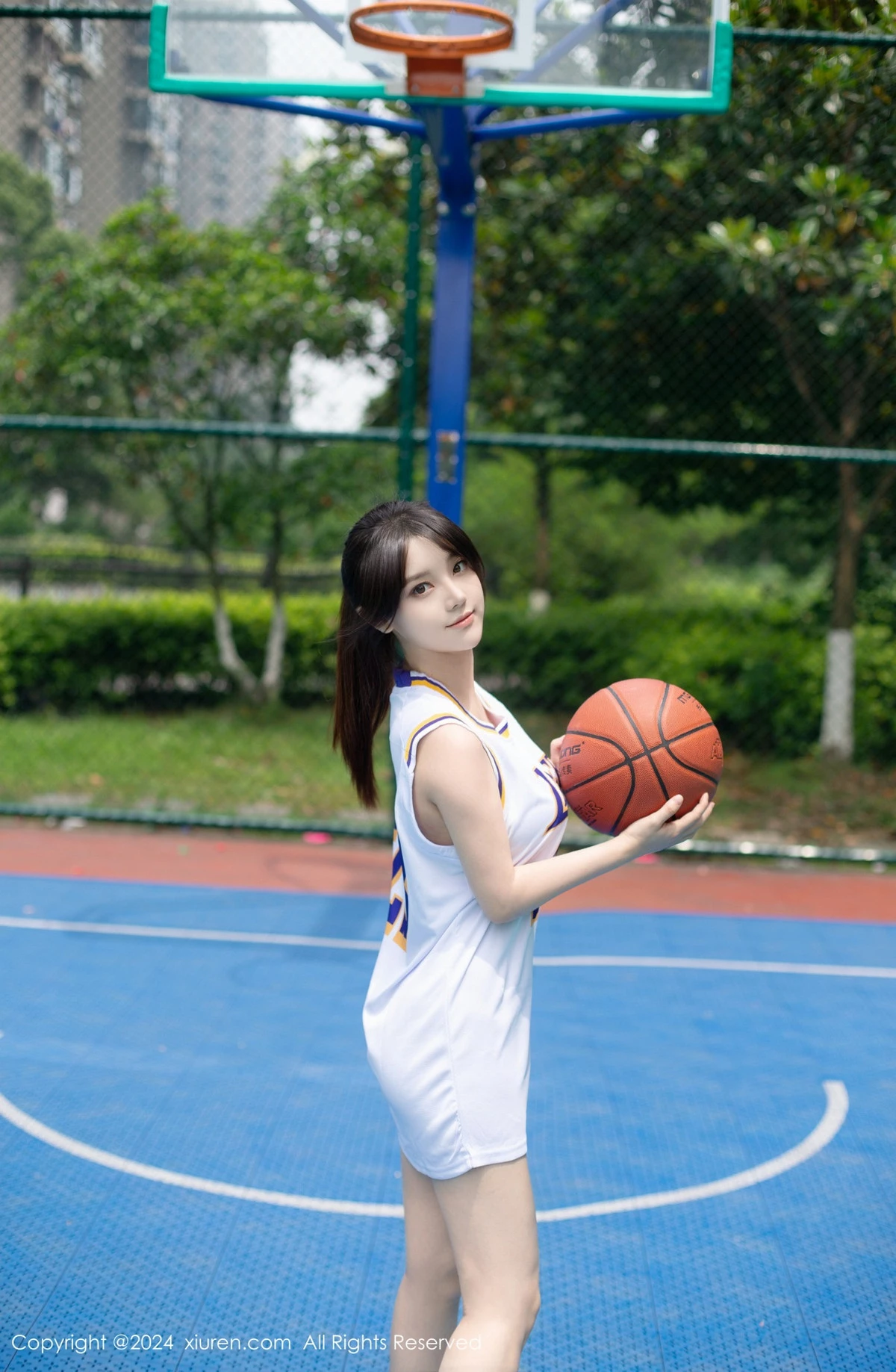 [[XiuRen秀人网]秀人网]No.8744_模特合集女神豆瓣酱蓝球场景互动性感黑色情趣内衣惹火诱惑写真83P