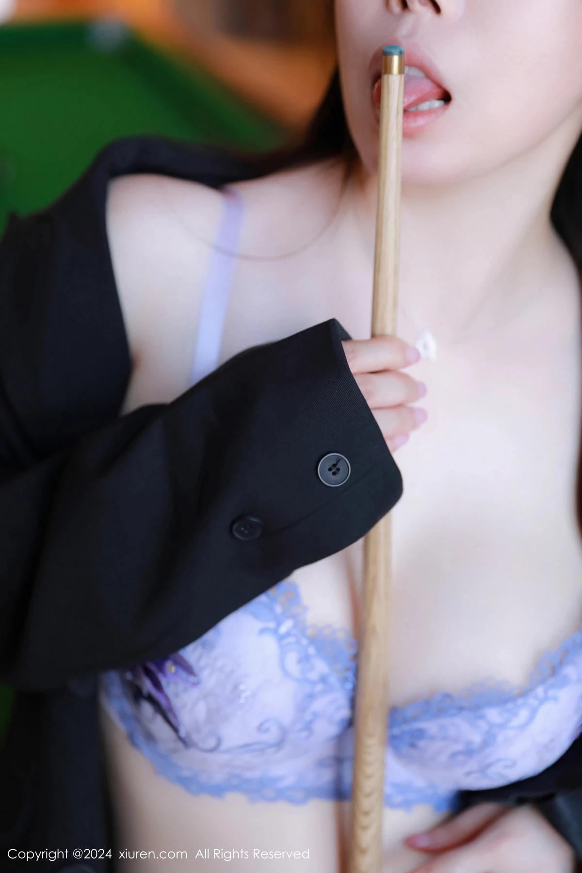 [[XiuRen秀人网]秀人网]No.8946_模特白茹雪abby台球主题性感蕾丝内衣配黑丝吊袜秀美腿诱惑写真76P