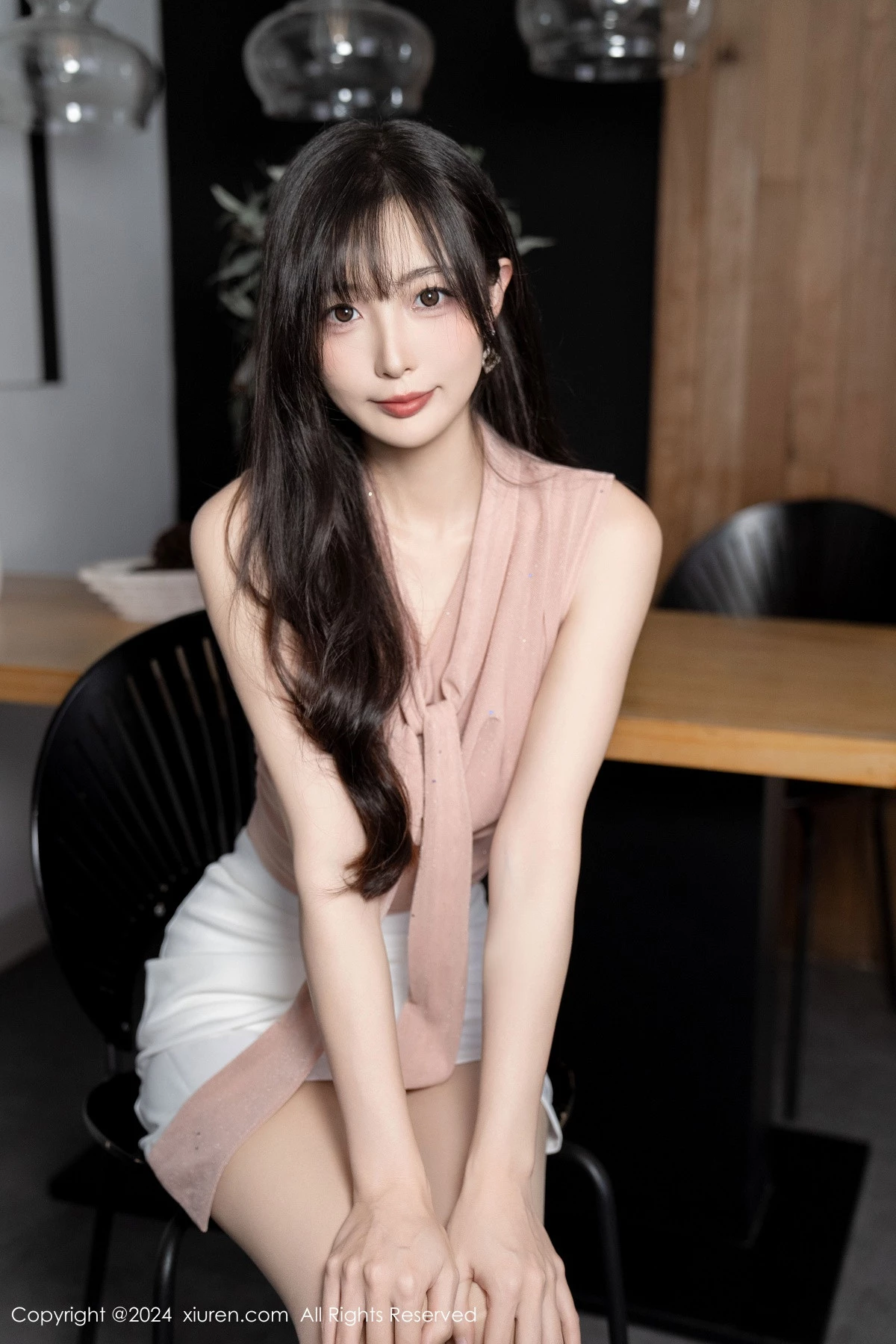 [[XiuRen秀人网]秀人网]No.8980_模特林星阑性感护士制服+白色包臀裙配超薄肉丝撩人诱惑写真102P