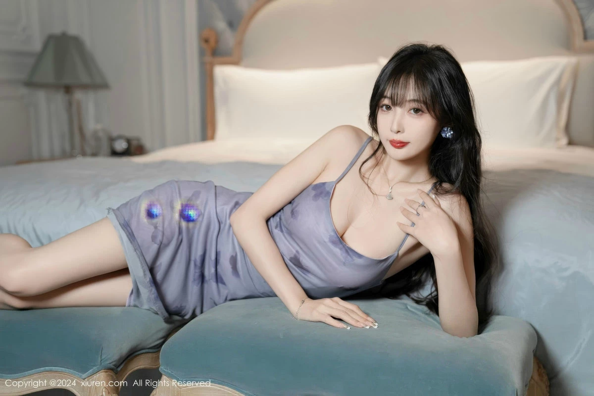 [[XiuRen秀人网]秀人网]No.8915_模特林星阑性感黑色连衣短裙+黑色高叉连体衣配黑丝袜诱惑写真84P