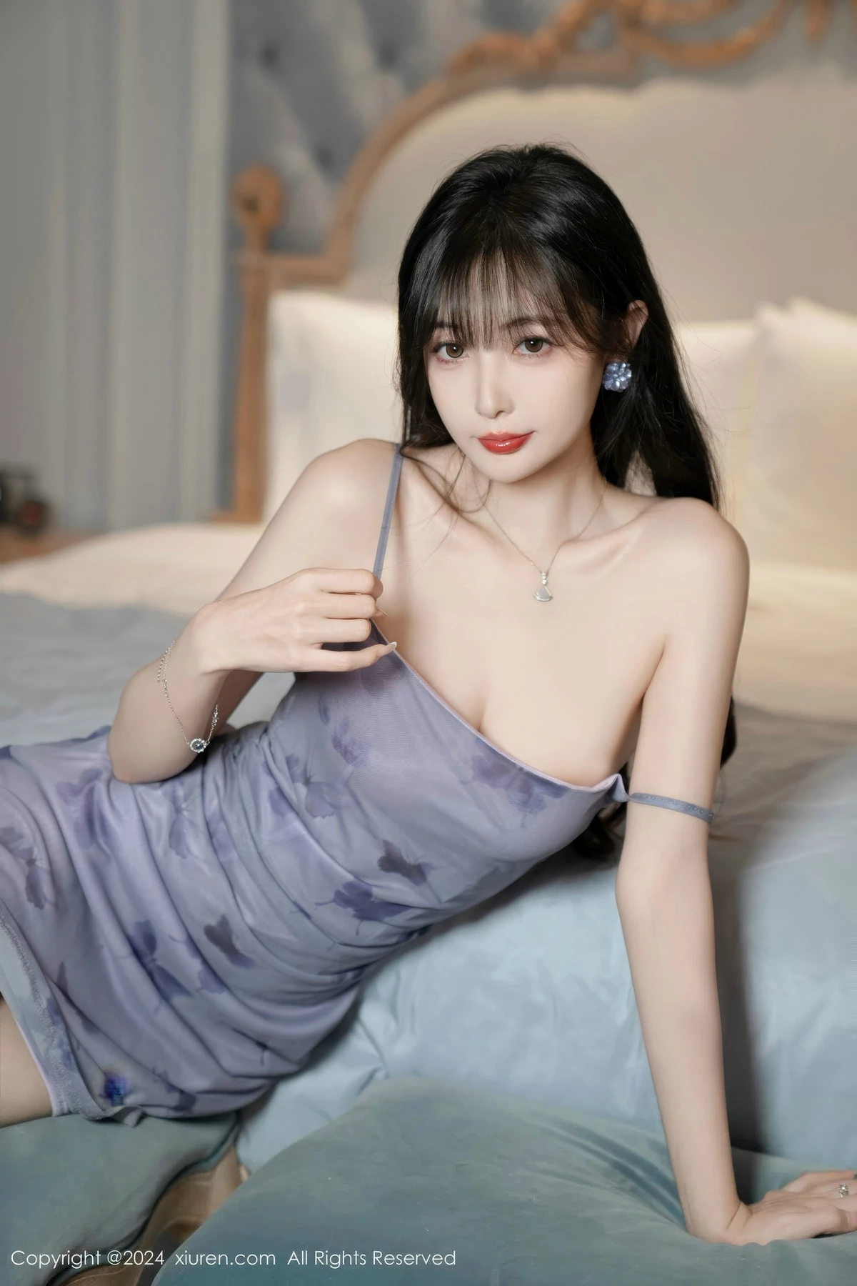 [[XiuRen秀人网]秀人网]No.8915_模特林星阑性感黑色连衣短裙+黑色高叉连体衣配黑丝袜诱惑写真84P