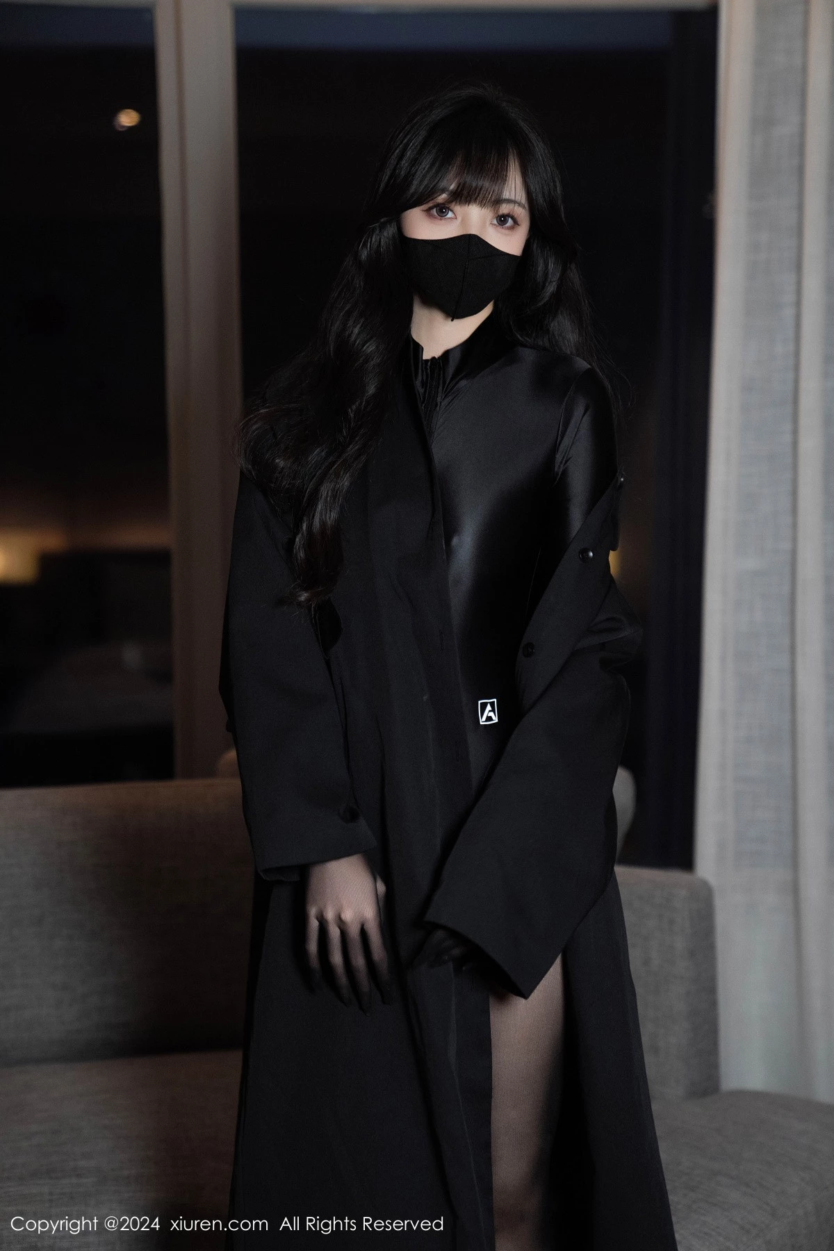 [[XiuRen秀人网]秀人网]No.9109_模特林星阑性感黑色高叉连体衣配超薄黑丝秀曼妙身姿诱惑写真86P