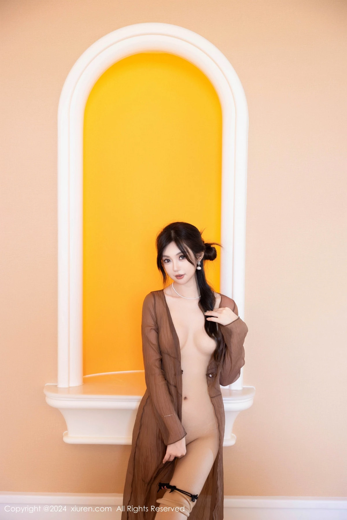 [[XiuRen秀人网]秀人网]No.9161_模特绮里嘉ula性感带图案短裙配闪亮肉丝秀曼妙身姿诱惑写真89P