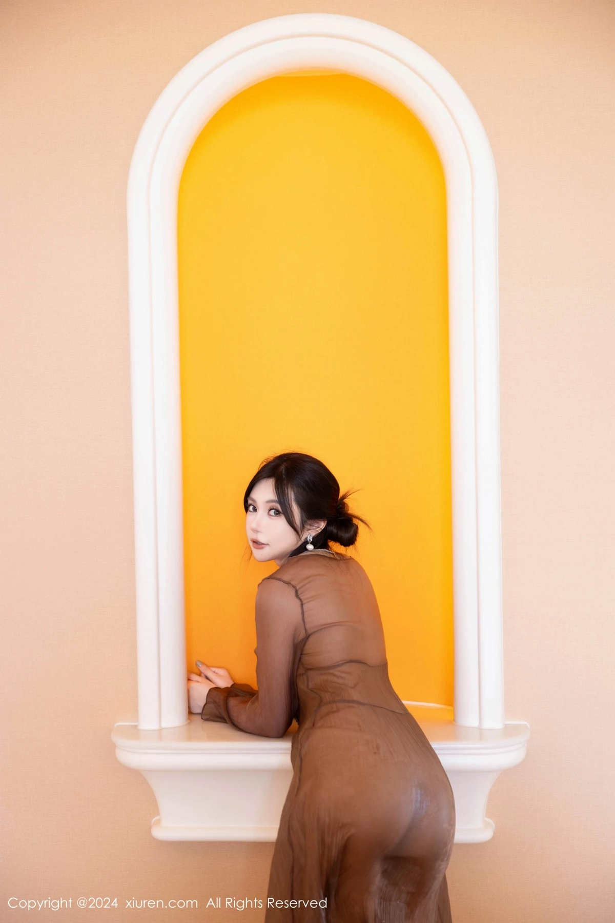 [[XiuRen秀人网]秀人网]No.9161_模特绮里嘉ula性感带图案短裙配闪亮肉丝秀曼妙身姿诱惑写真89P