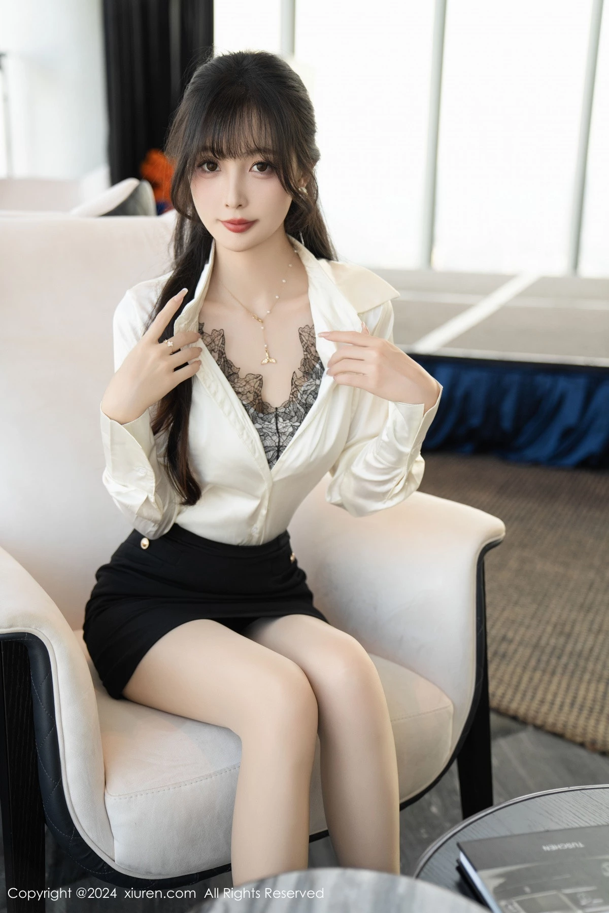 [[XiuRen秀人网]秀人网]No.9237_模特林星阑性感蓝兔子装扮配超薄黑丝秀曼妙身姿迷人诱惑写真107P