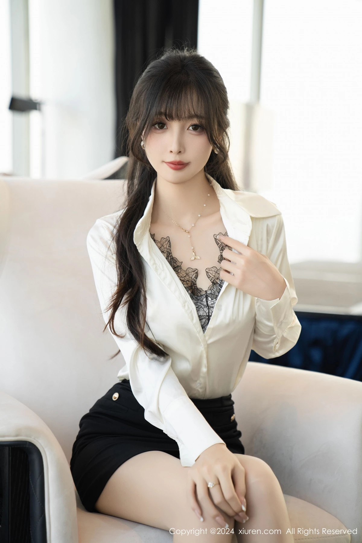 [[XiuRen秀人网]秀人网]No.9237_模特林星阑性感蓝兔子装扮配超薄黑丝秀曼妙身姿迷人诱惑写真107P