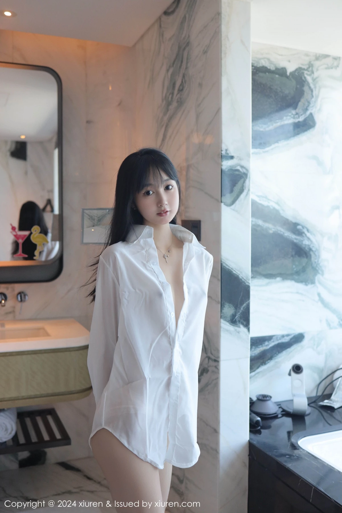 [[XiuRen秀人网]秀人网]No.9251_新人模特林好好私房浴室性感白色衬衣半脱秀曼妙身姿诱惑写真67P