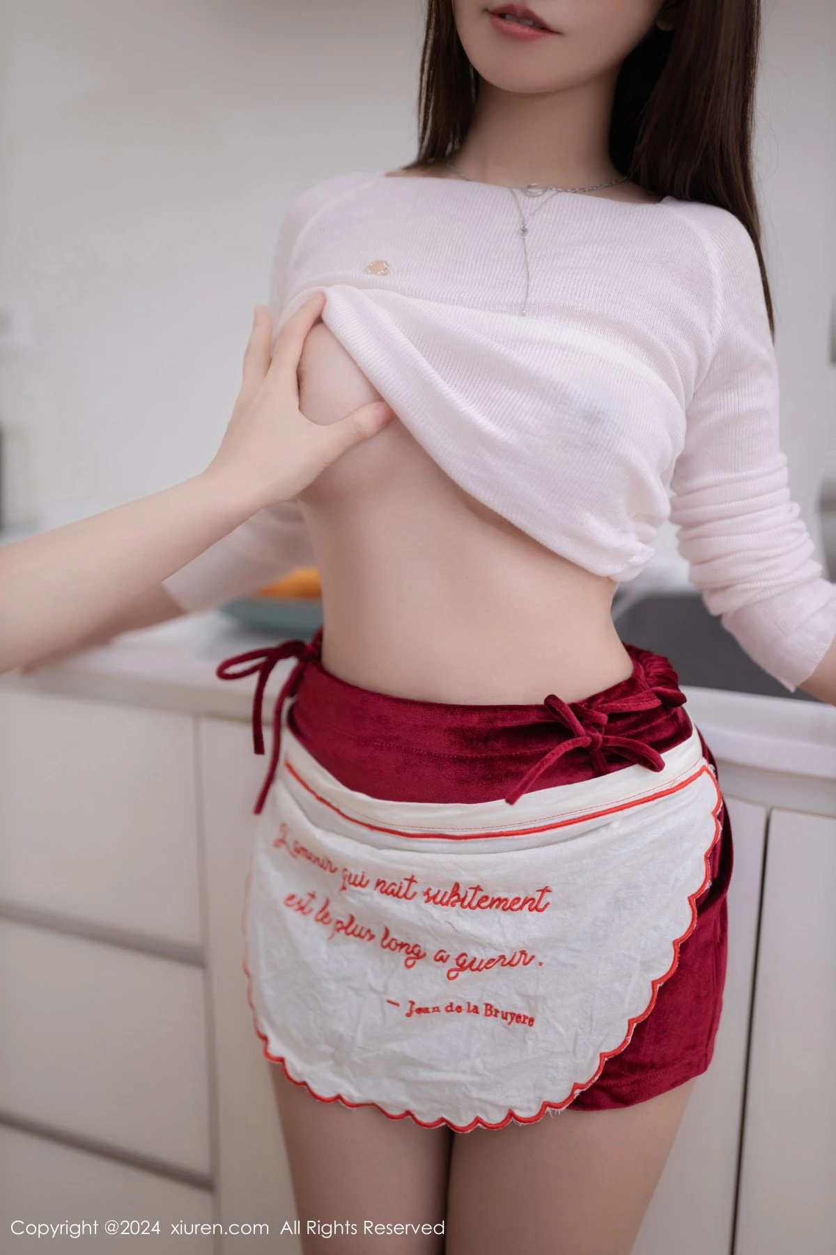 [[XiuRen秀人网]秀人网]No.9255_模特杏子Yada性感白色T恤露黑色蕾丝内衣秀曼妙身姿诱惑写真82P