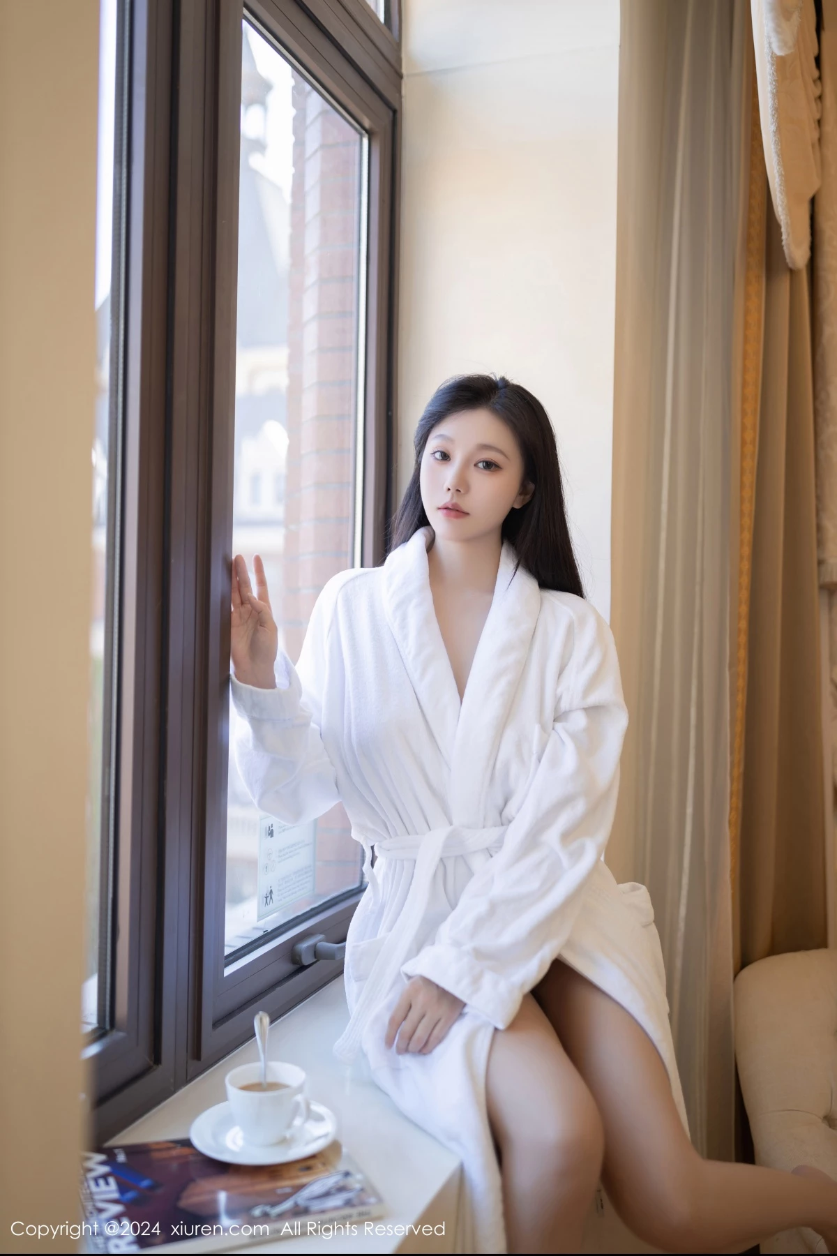[[XiuRen秀人网]秀人网]No.9281_模特安然anran性感白色浴袍配白色浴巾秀柔美身段撩人诱惑写真80P