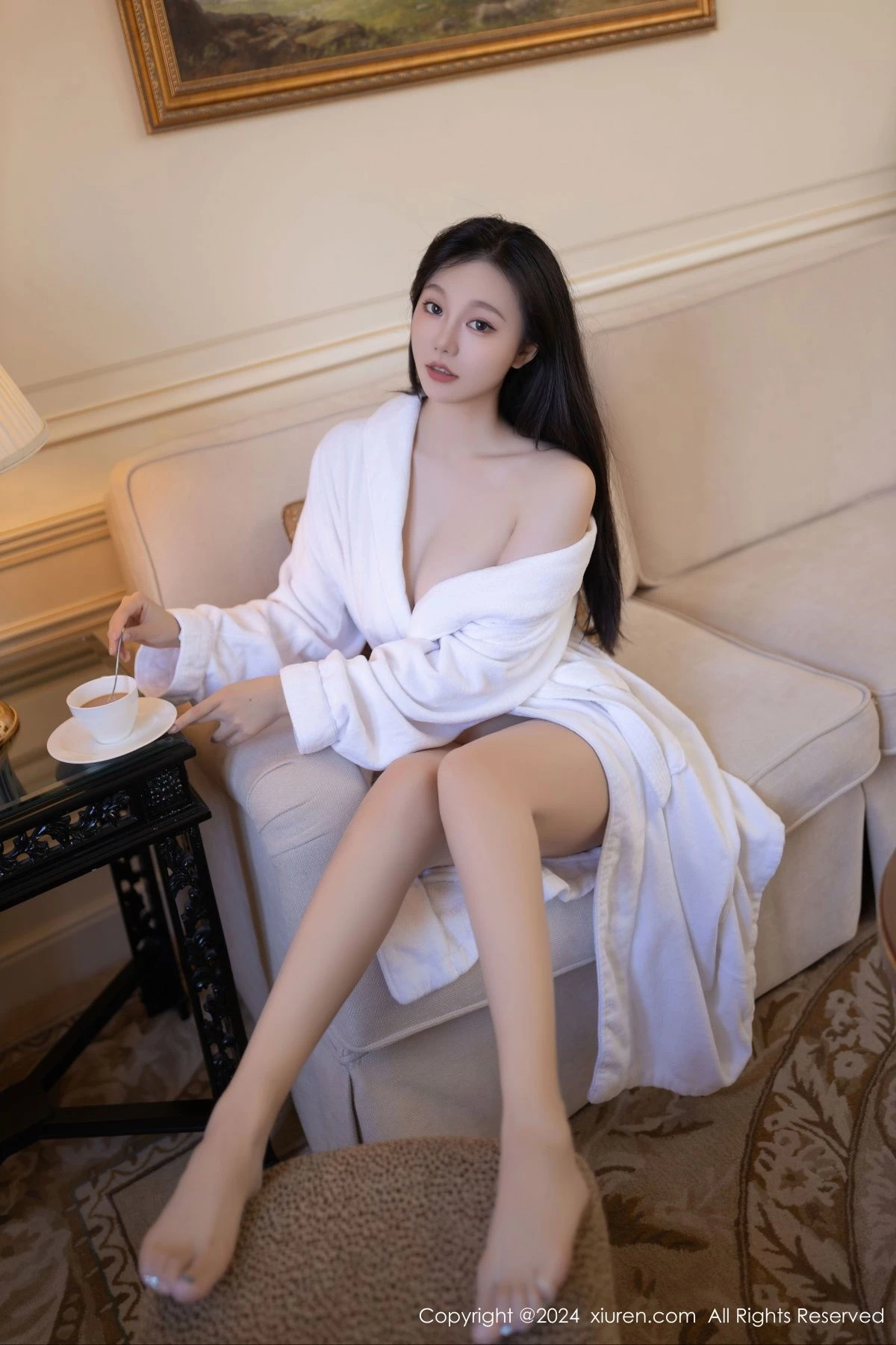 [[XiuRen秀人网]秀人网]No.9281_模特安然anran性感白色浴袍配白色浴巾秀柔美身段撩人诱惑写真80P