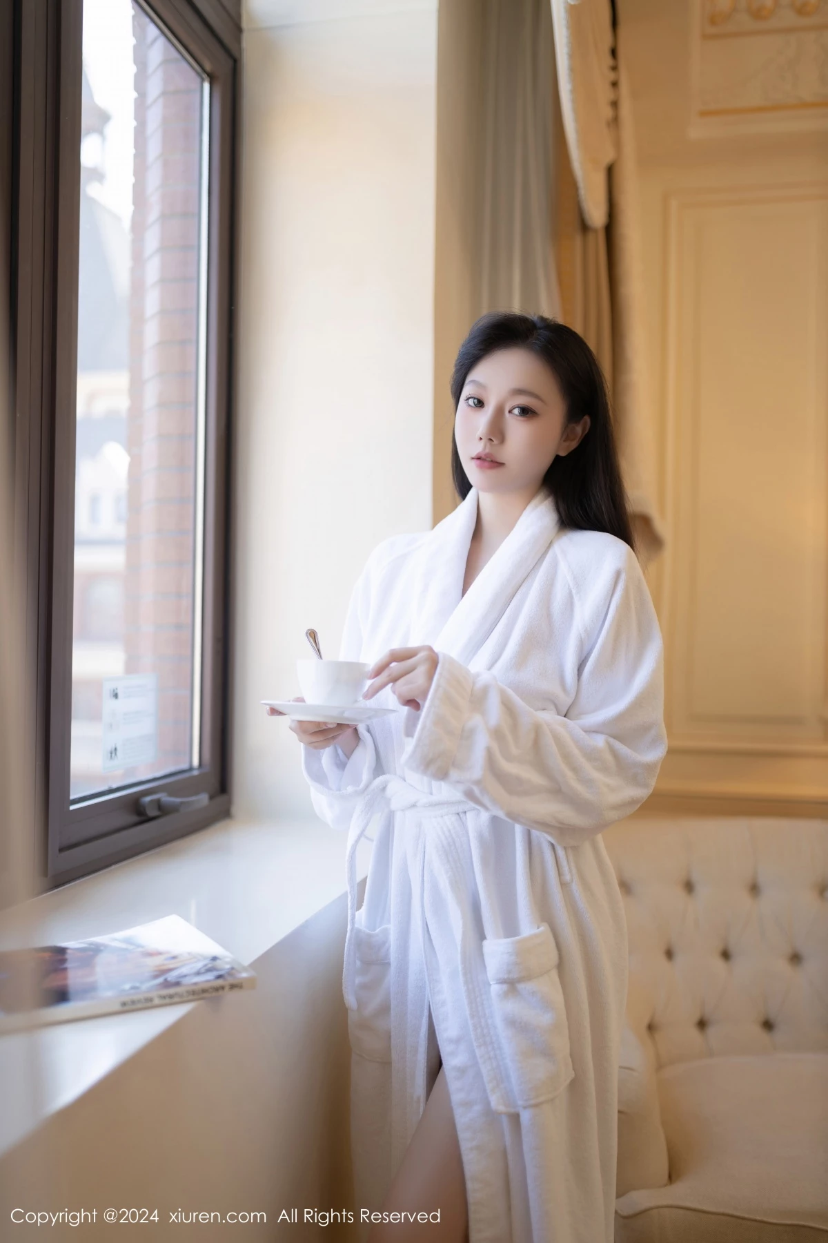 [[XiuRen秀人网]秀人网]No.9281_模特安然anran性感白色浴袍配白色浴巾秀柔美身段撩人诱惑写真80P