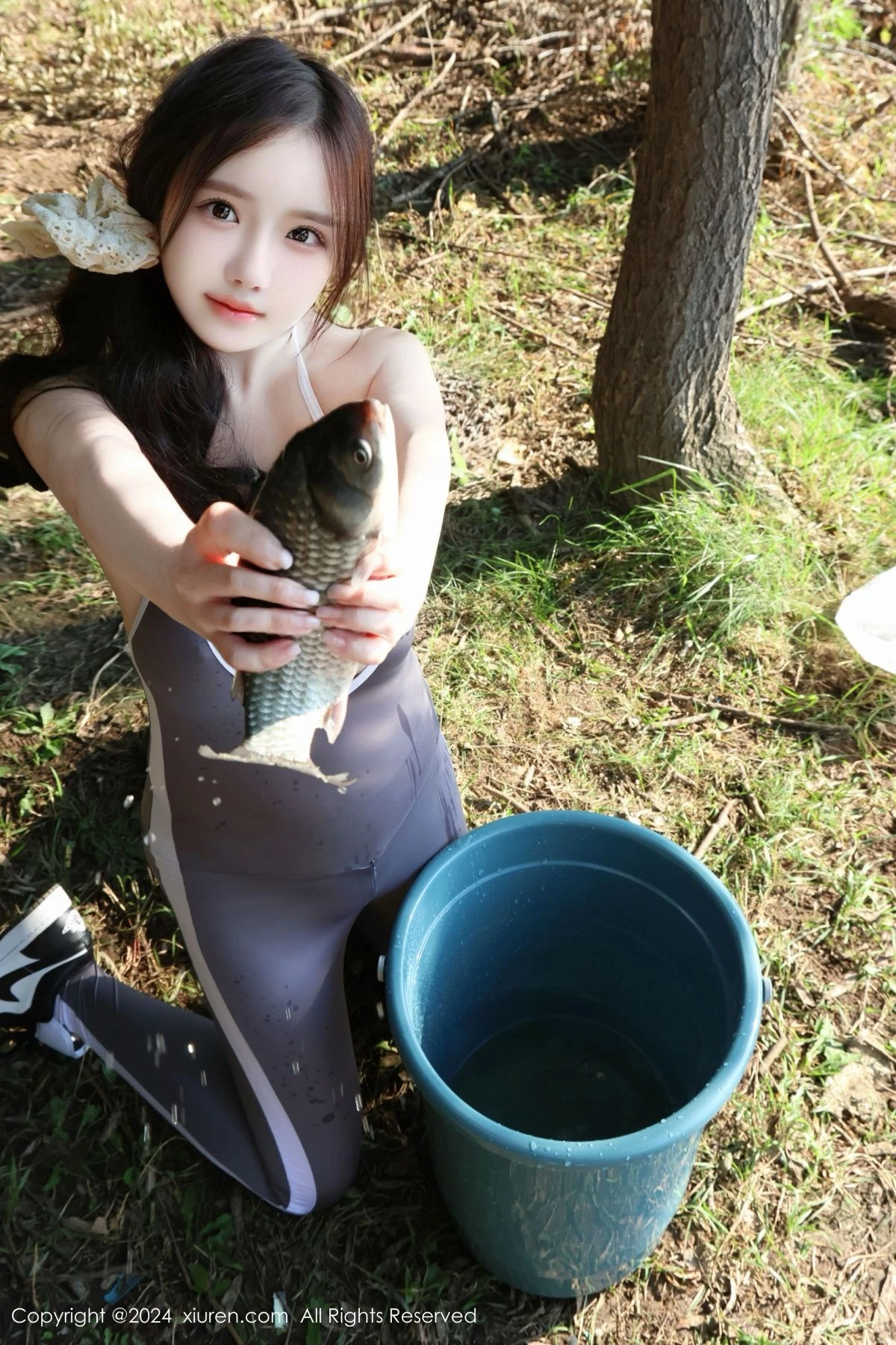 [[XiuRen秀人网]秀人网]No.9311_模特小薯条nienie晨跑主题性感灰色运动服饰秀完美身材诱惑写真92P