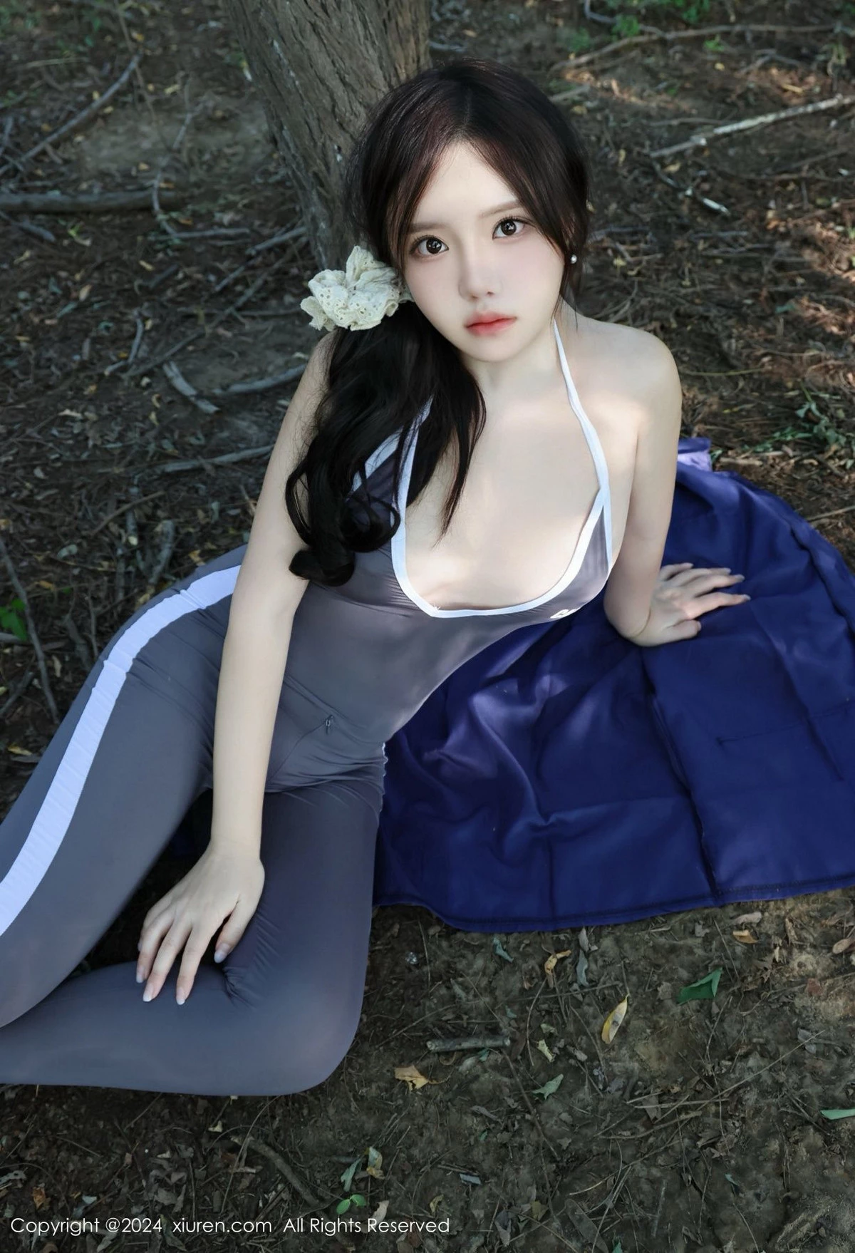 [[XiuRen秀人网]秀人网]No.9311_模特小薯条nienie晨跑主题性感灰色运动服饰秀完美身材诱惑写真92P