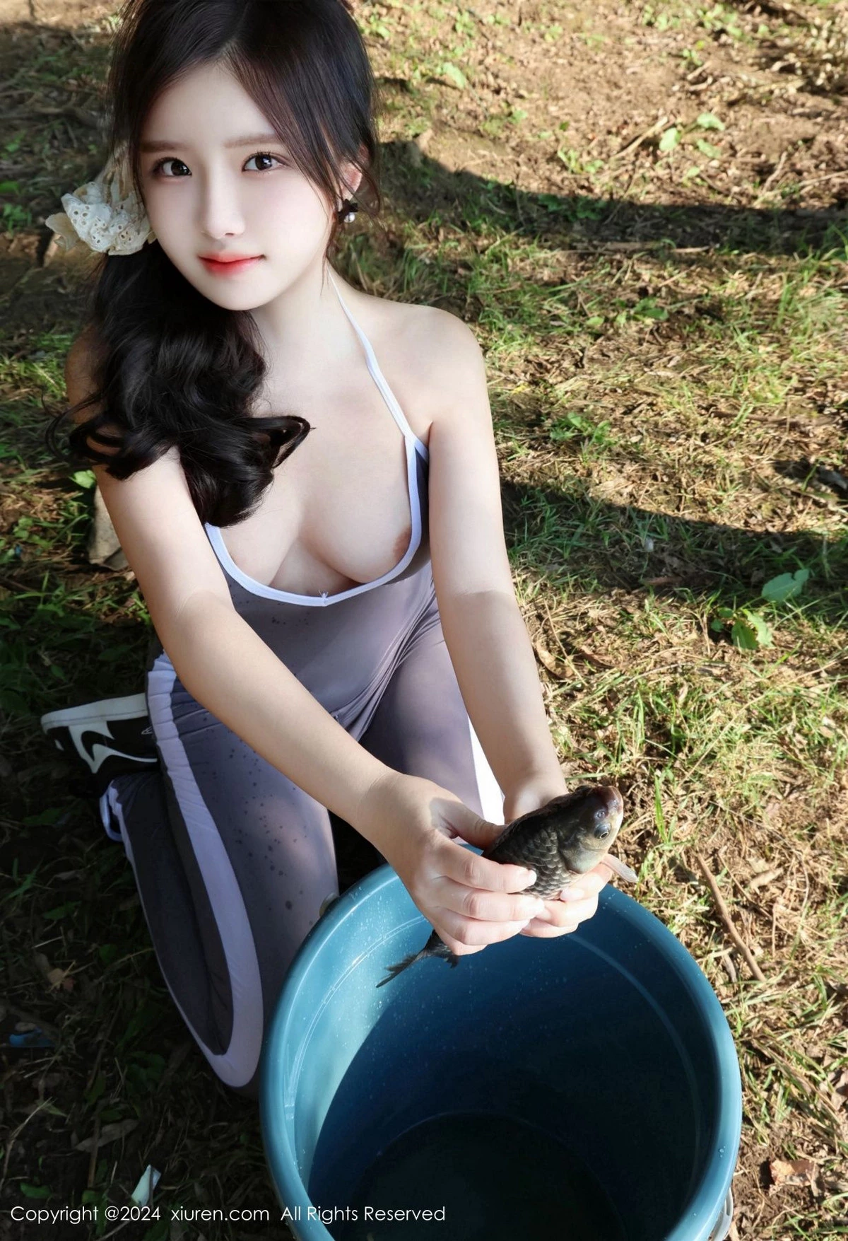 [[XiuRen秀人网]秀人网]No.9311_模特小薯条nienie晨跑主题性感灰色运动服饰秀完美身材诱惑写真92P