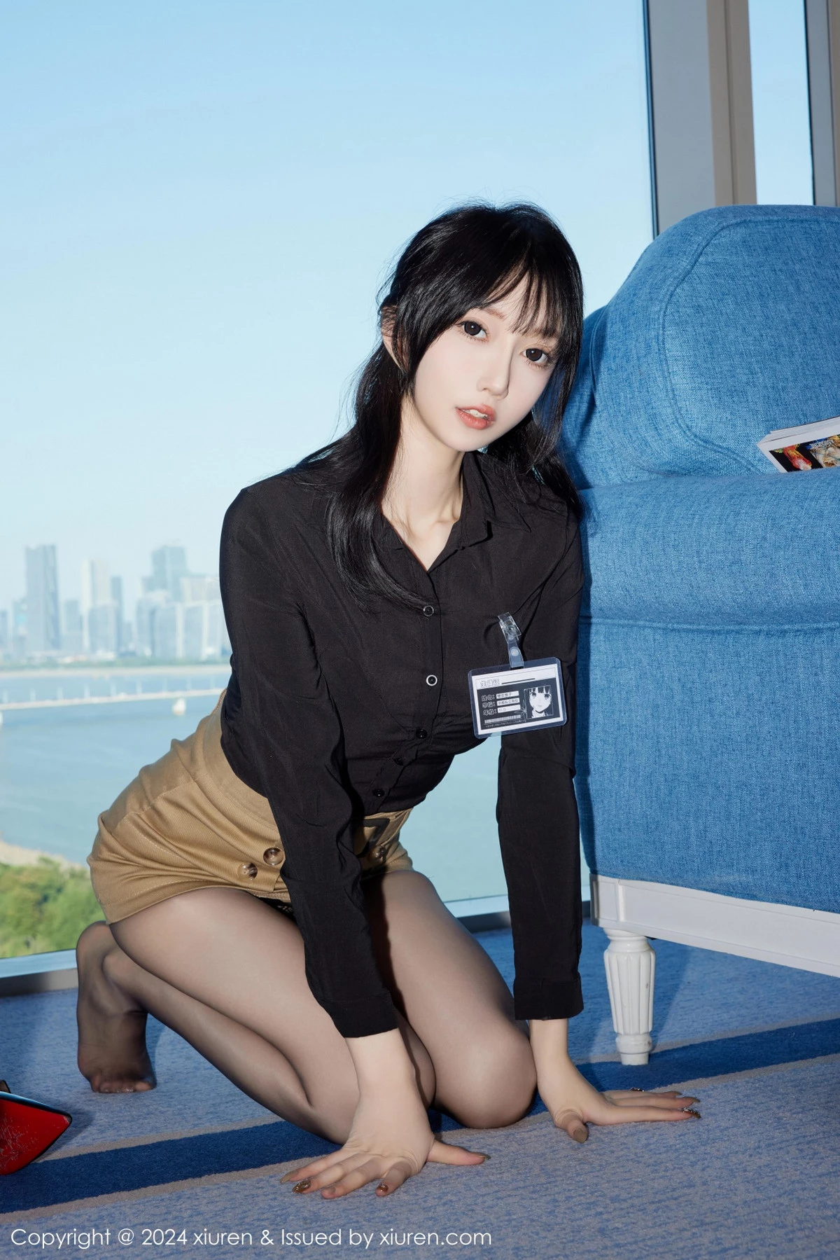 [[XiuRen秀人网]秀人网]No.9309_模特玥儿玥er性感黑色情趣服饰配开档黑丝秀曼妙身姿诱惑写真72P