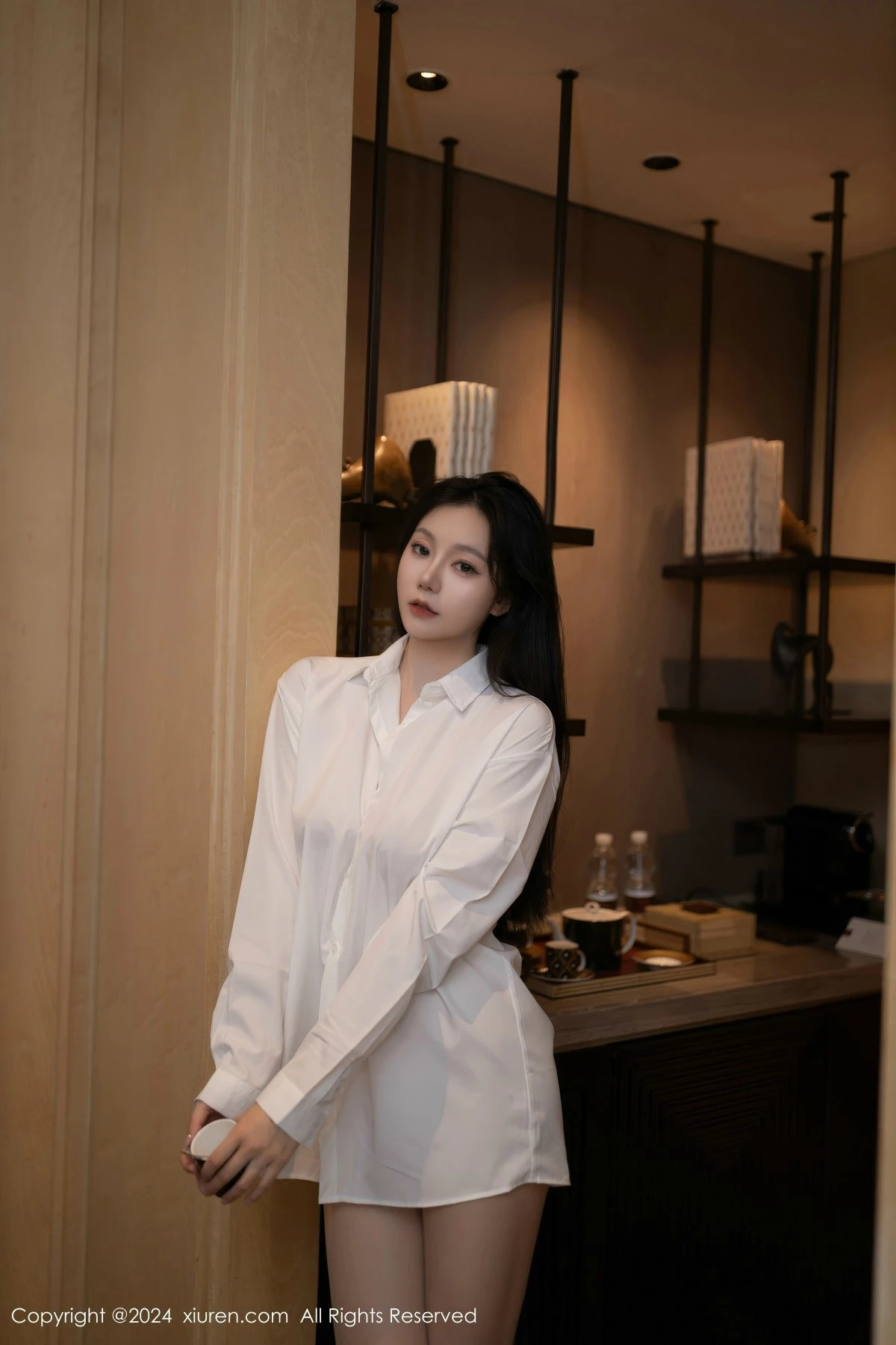 [[XiuRen秀人网]秀人网]No.9362_模特安然anran私房性感白色衬衫配肉色丝袜秀柔美身姿诱惑写真82P