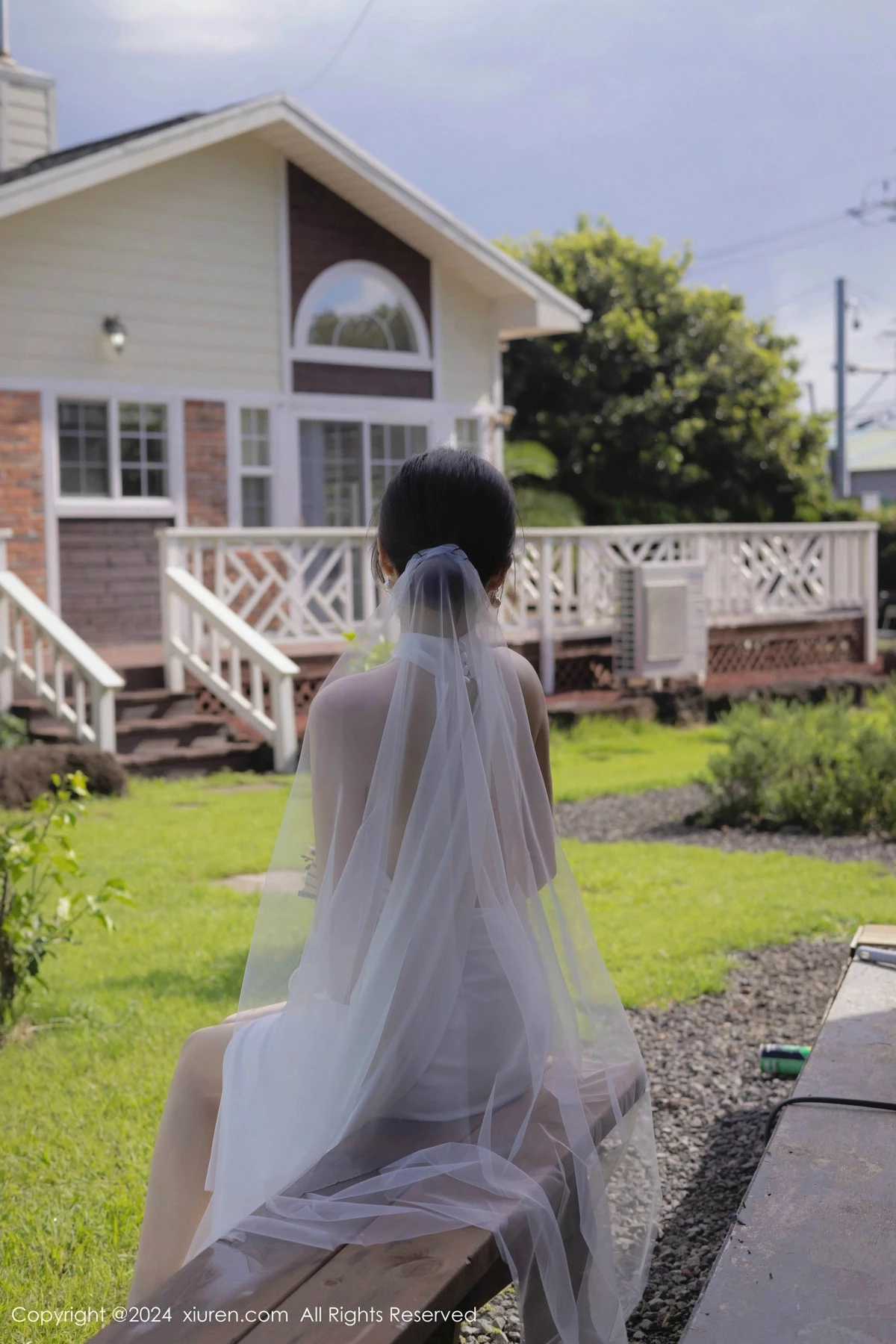 [[XiuRen秀人网]秀人网]No.9387_模特鱼子酱Fish婚礼主题性感白色婚纱配白丝袜秀曼妙身姿诱惑写真81P