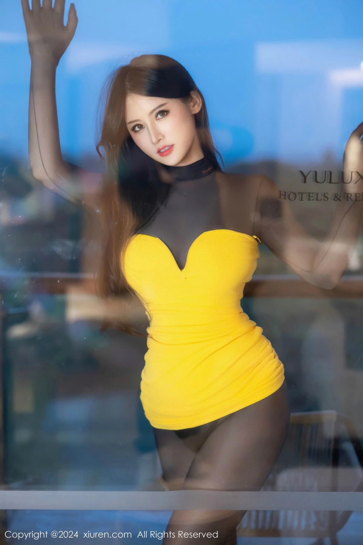 [[XiuRen秀人网]秀人网]No.9391_模特诗诗kiki私房性感黑色轻透连体衣秀曼妙惹火身材诱惑写真86P