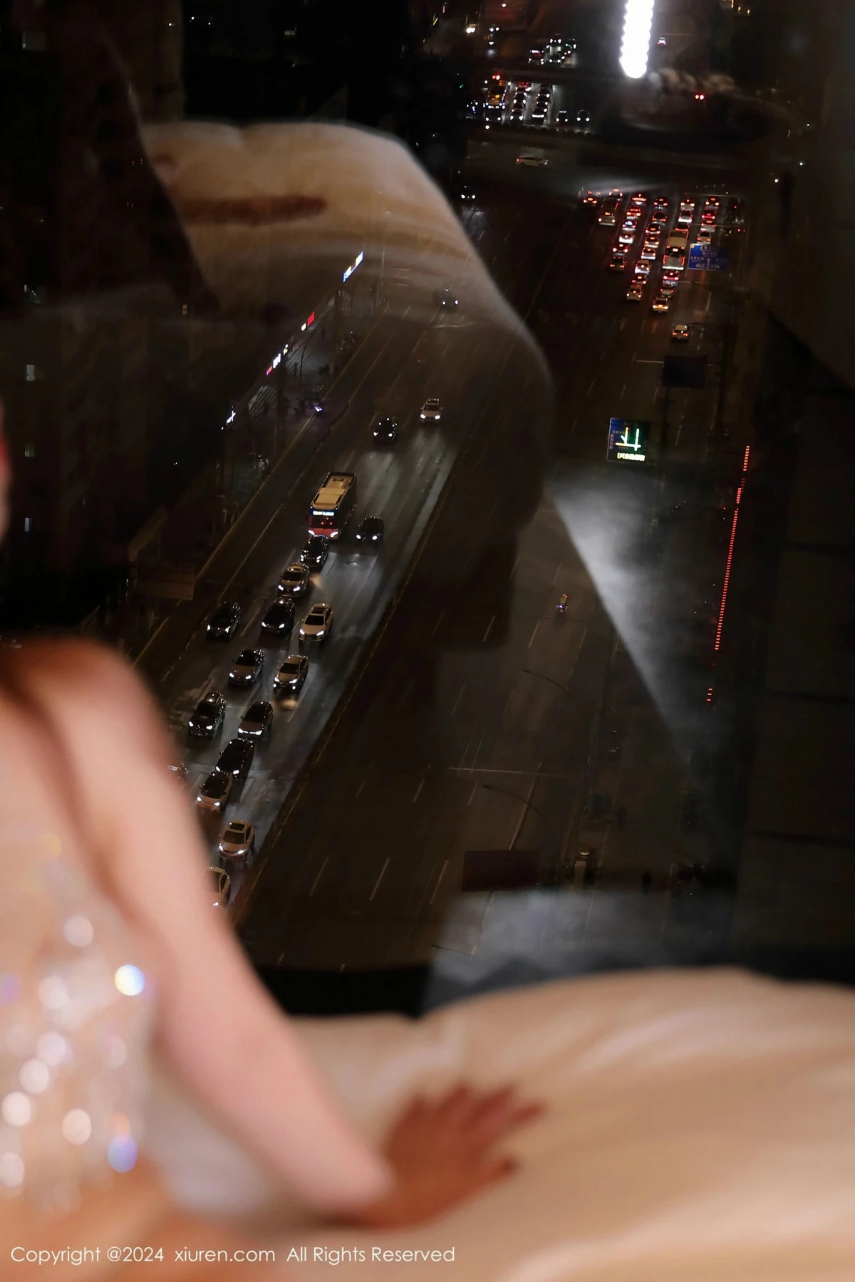 [[XiuRen秀人网]秀人网]No.9607_模特蛋蛋宝私房黑色薄纱下性感缕空情趣内衣秀火辣身材诱惑写真69P