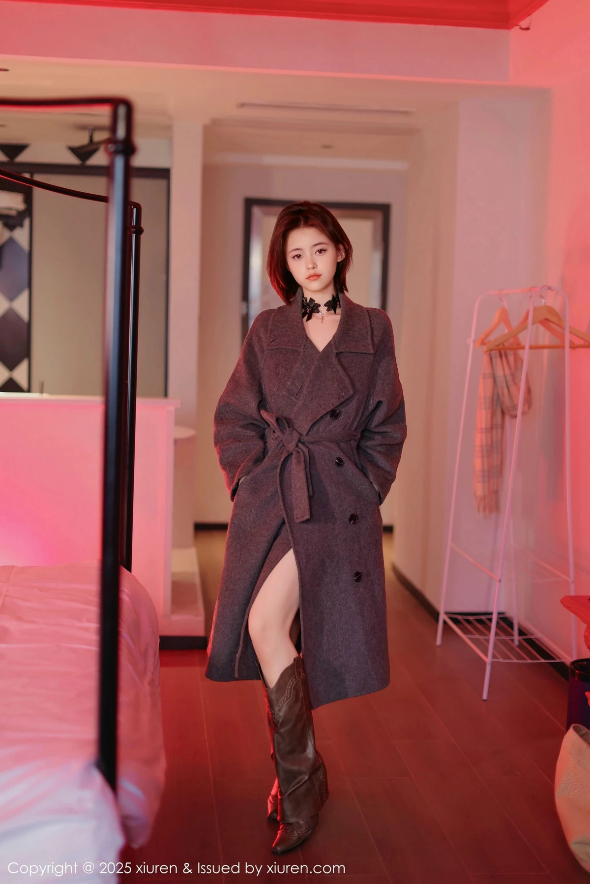 [[XiuRen秀人网]秀人网]No.9727_模特小橘子orange私房性感黑色轻透连体内衣秀完美身材诱惑写真79P