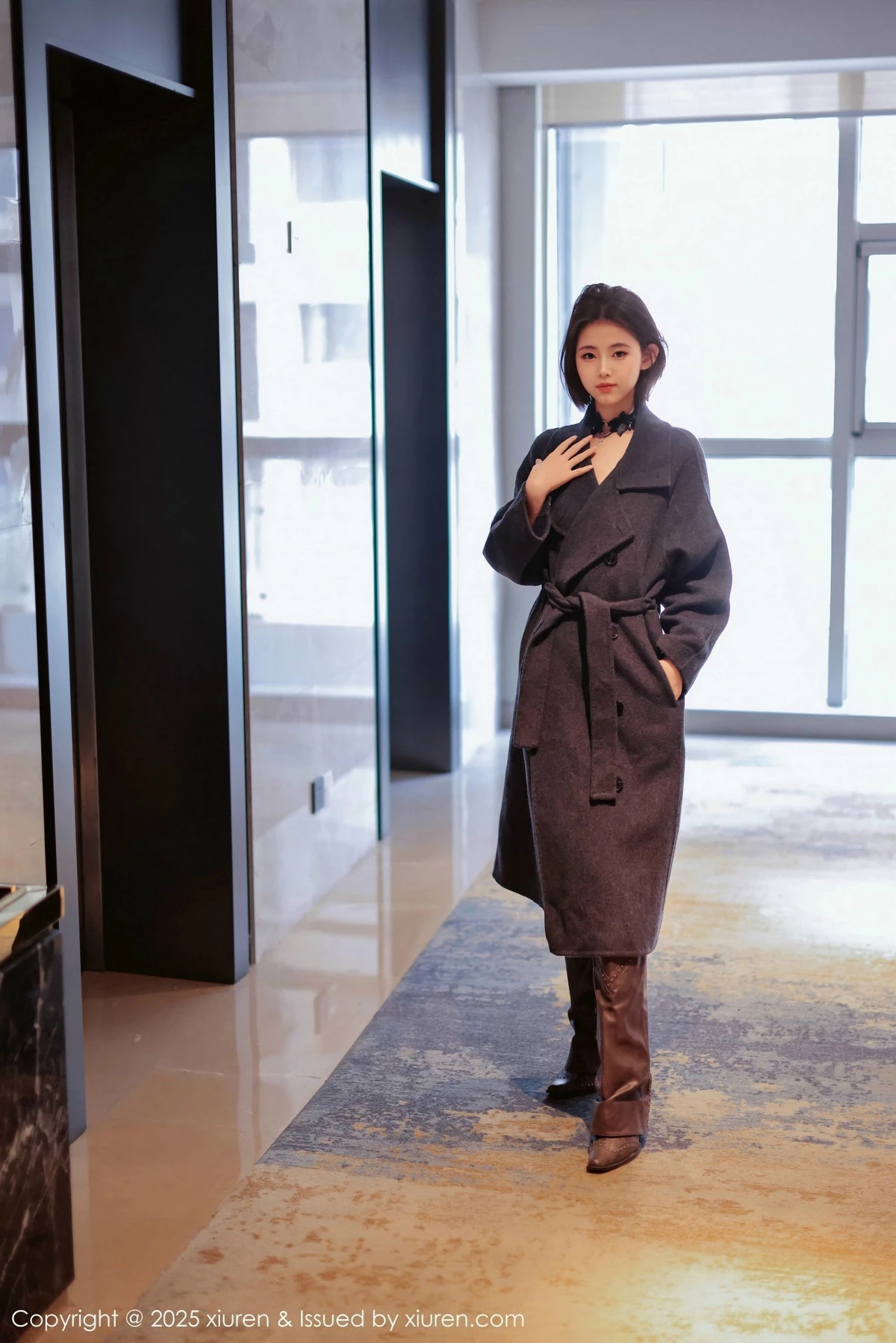 [[XiuRen秀人网]秀人网]No.9727_模特小橘子orange私房性感黑色轻透连体内衣秀完美身材诱惑写真79P