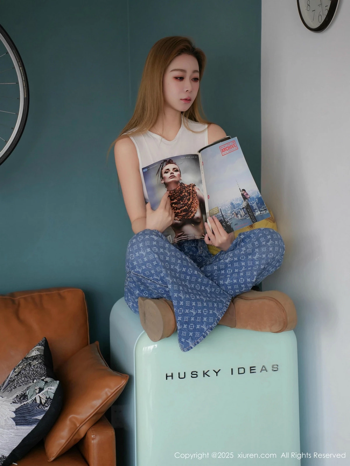 [[XiuRen秀人网]秀人网]No.9754_模特糖糖❤性感白色运动内衣+轻透黑纱服饰秀曼妙身姿诱惑写真69P