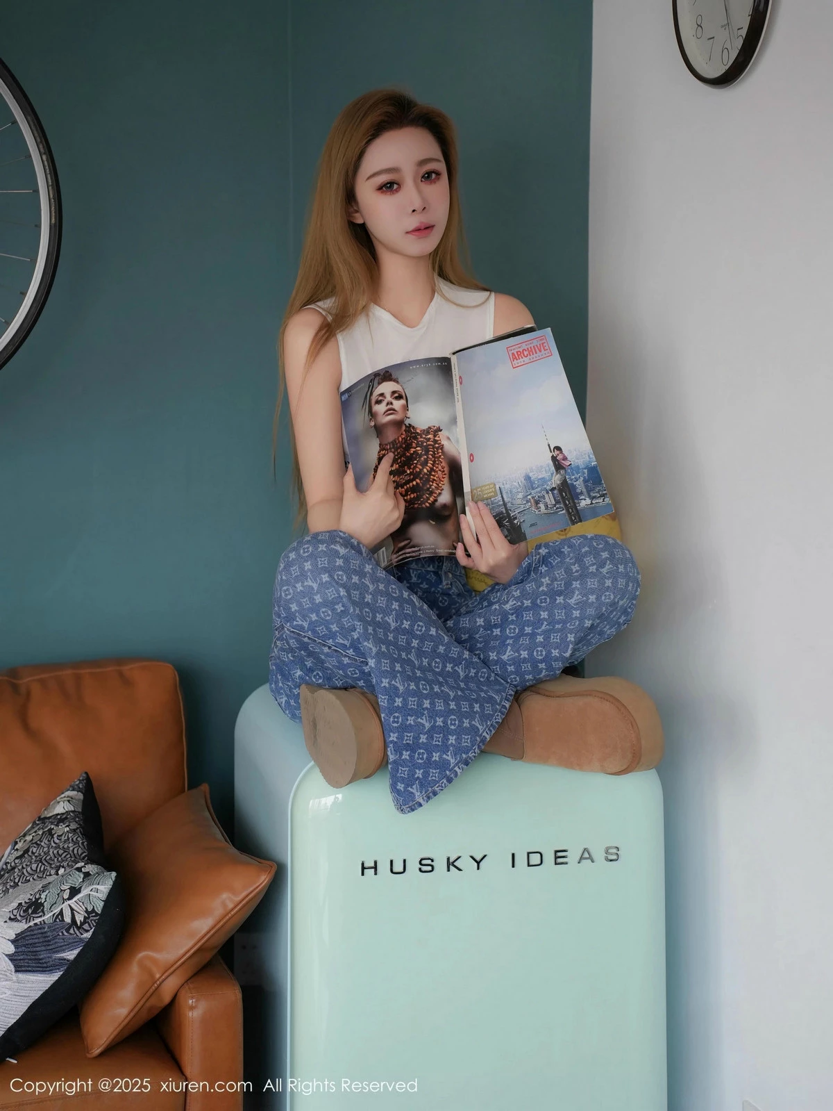 [[XiuRen秀人网]秀人网]No.9754_模特糖糖❤性感白色运动内衣+轻透黑纱服饰秀曼妙身姿诱惑写真69P