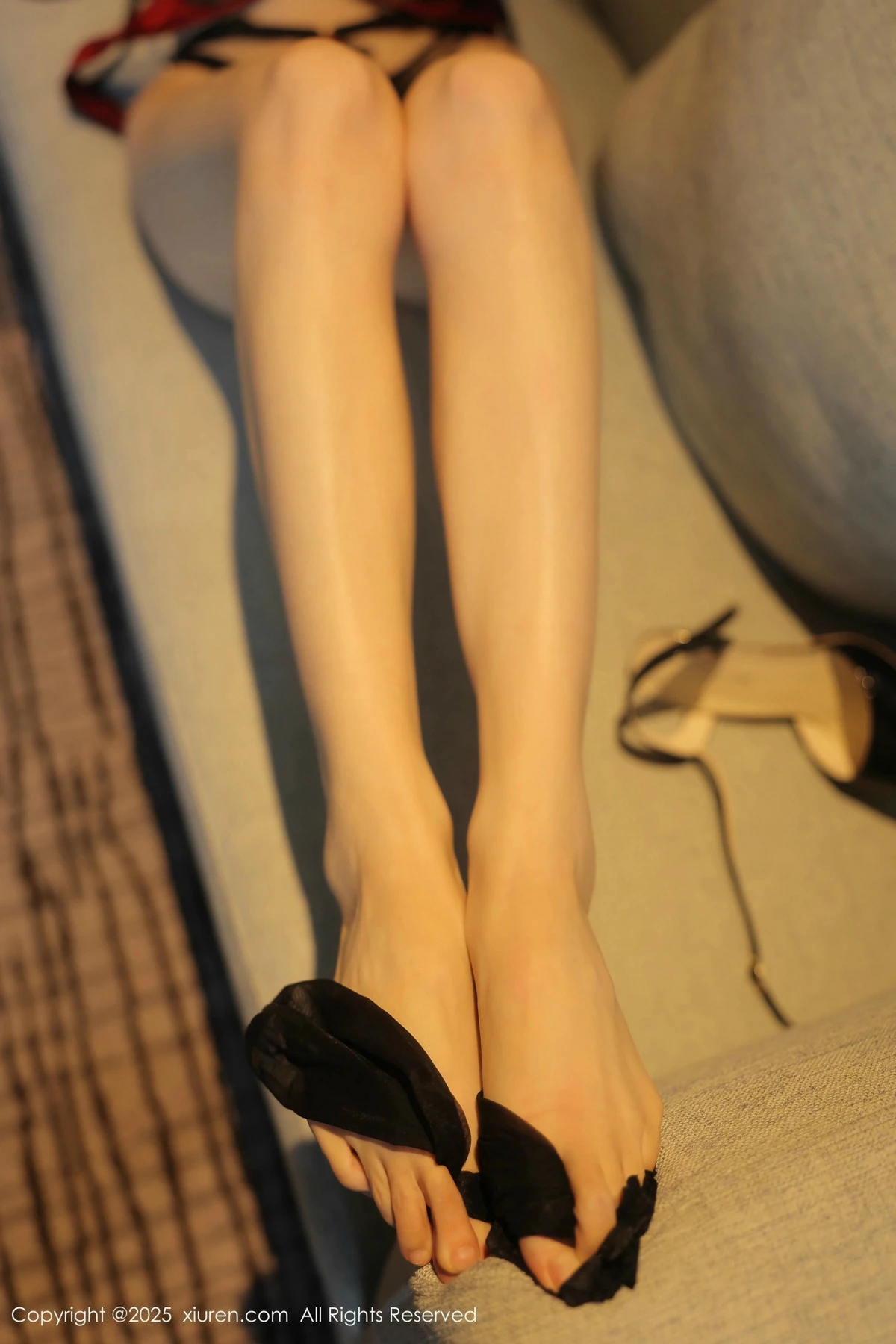 [[XiuRen秀人网]秀人网]No.9791_模特曼柔私房性感黑色蕾丝情趣内衣配黑丝袜秀曼妙身材诱惑写真84P