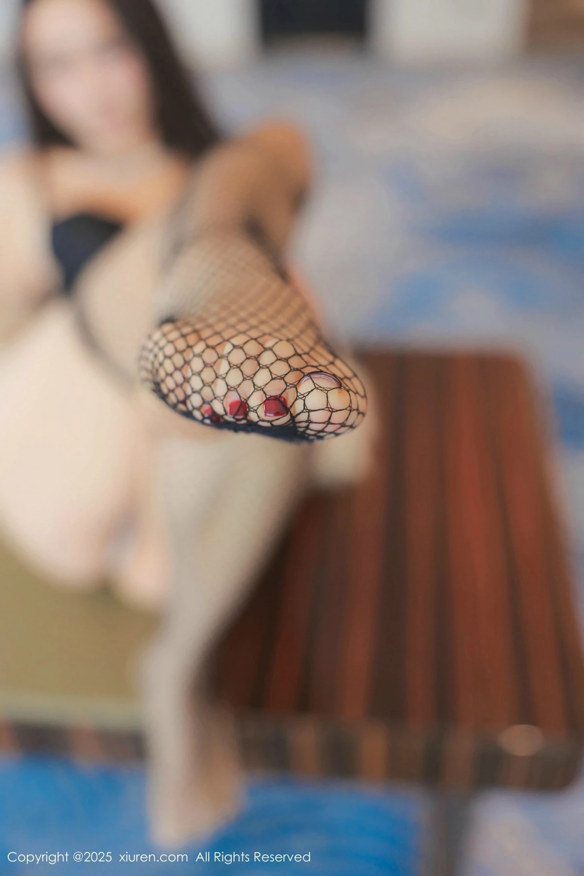 [[XiuRen秀人网]秀人网]No.9781_模特Candy糖糖性感黑色情趣内衣配黑丝网袜秀完美身材诱惑写真80P