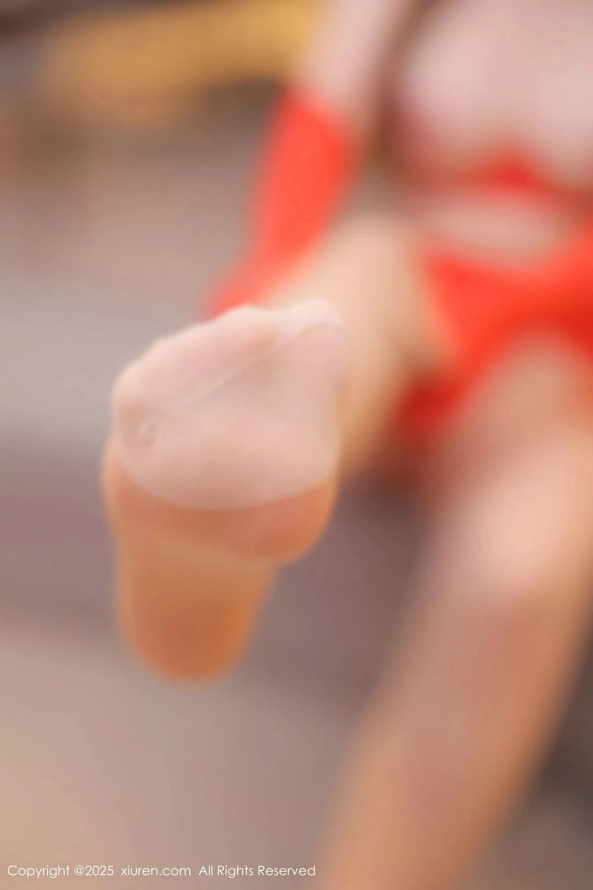 [[XiuRen秀人网]秀人网]No.9943_模特爱酱里性感红色情趣服饰配肉丝吊袜秀完美身材惹火诱惑写真90P