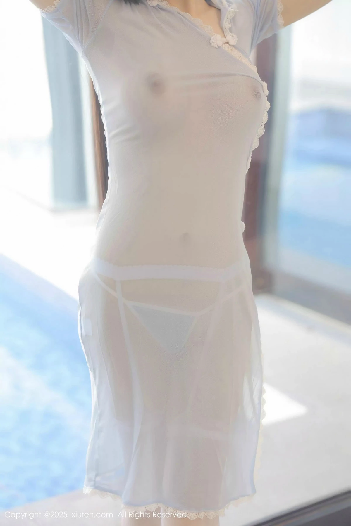 [[XiuRen秀人网]秀人网]No.9939_模特江淑影river.剧情拍摄性感薄透服饰配吊带丝袜秀美腿诱惑写真88P