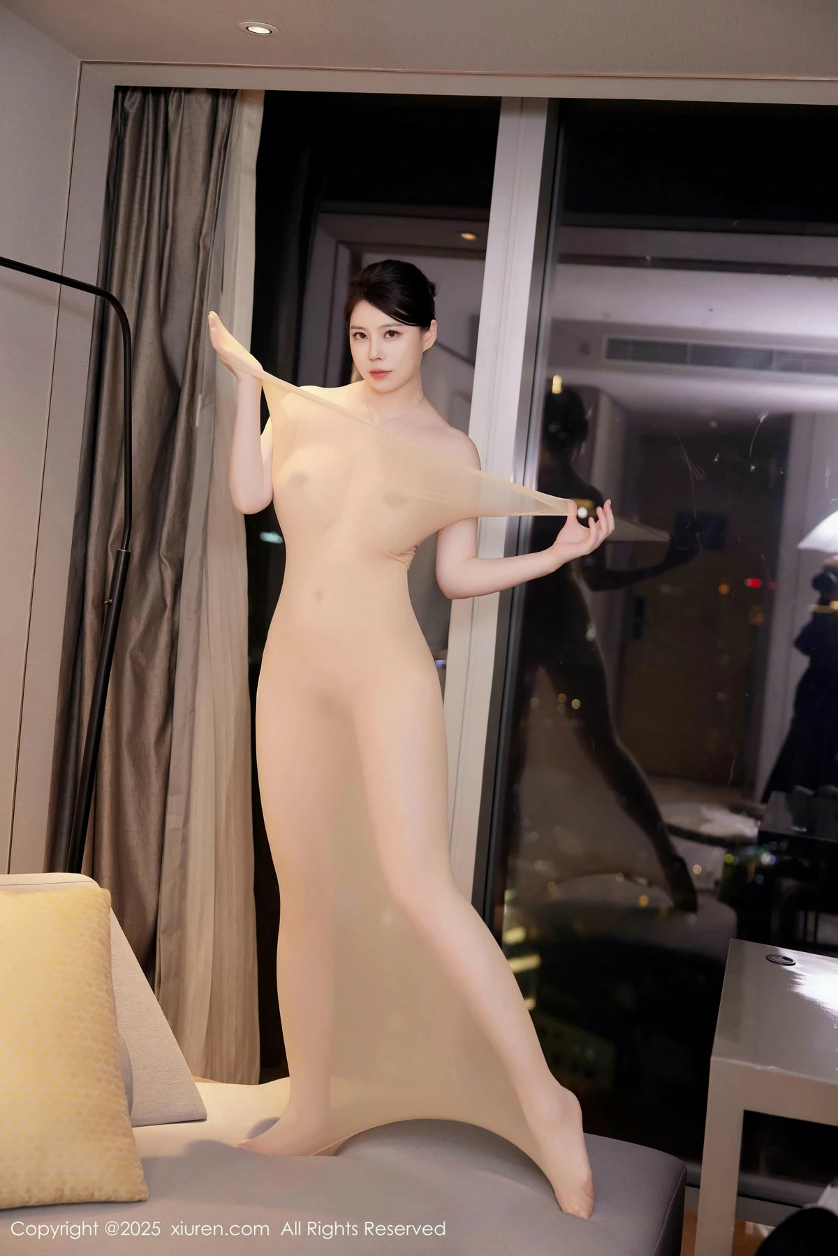 [[XiuRen秀人网]秀人网]No.9964_模特白茹雪abby私房性感肉色连体丝袜透视秀丰腴身材诱惑写真60P