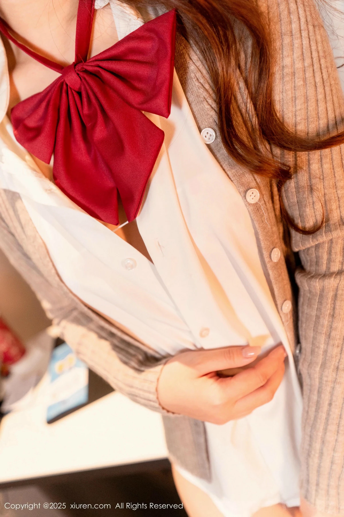 [[XiuRen秀人网]秀人网]No.9974_模特沐娜娜私房调教主题性感白色三点式内衣秀惹火身材诱惑写真103P