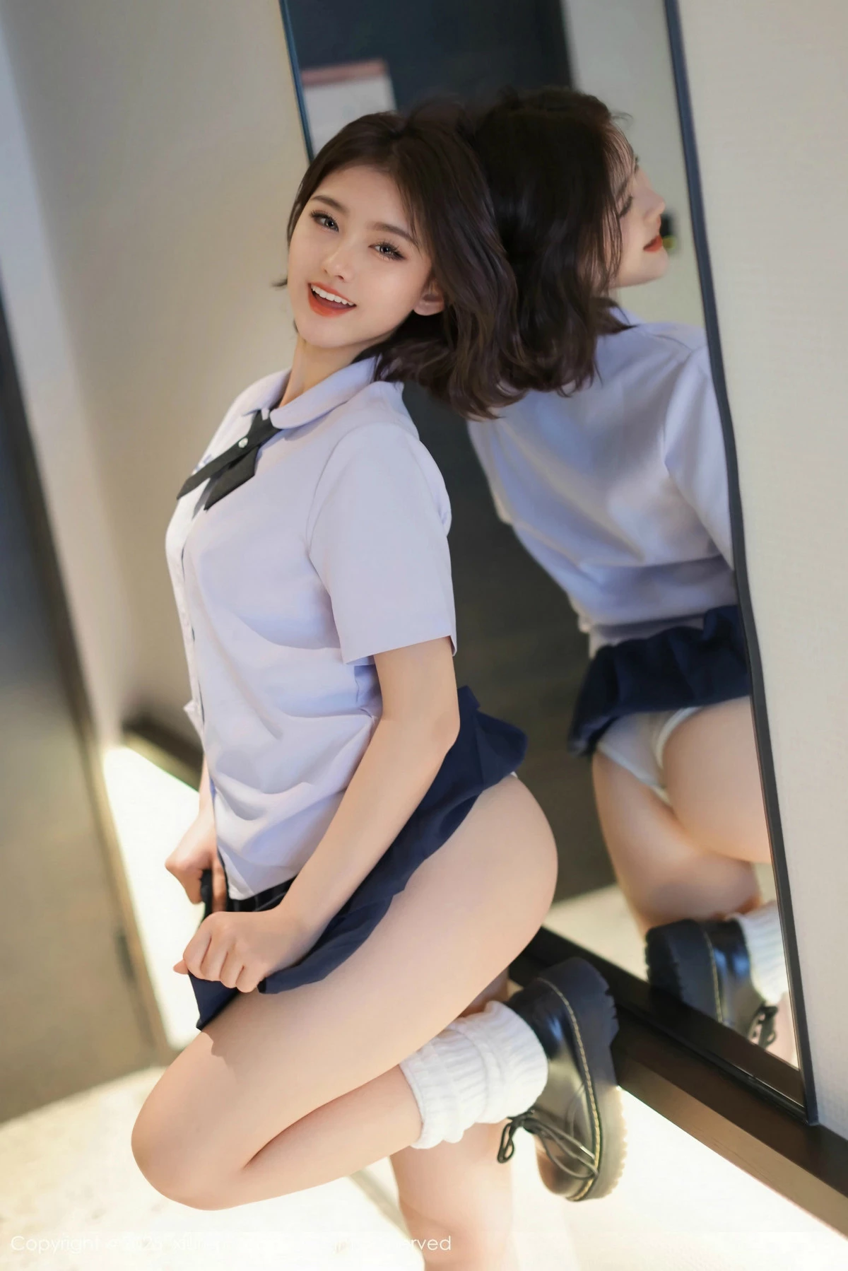 [[XiuRen秀人网]秀人网]No.9985_模特小橘子orange私房情趣捆绑性感JK制服秀曼妙身姿诱惑写真75P