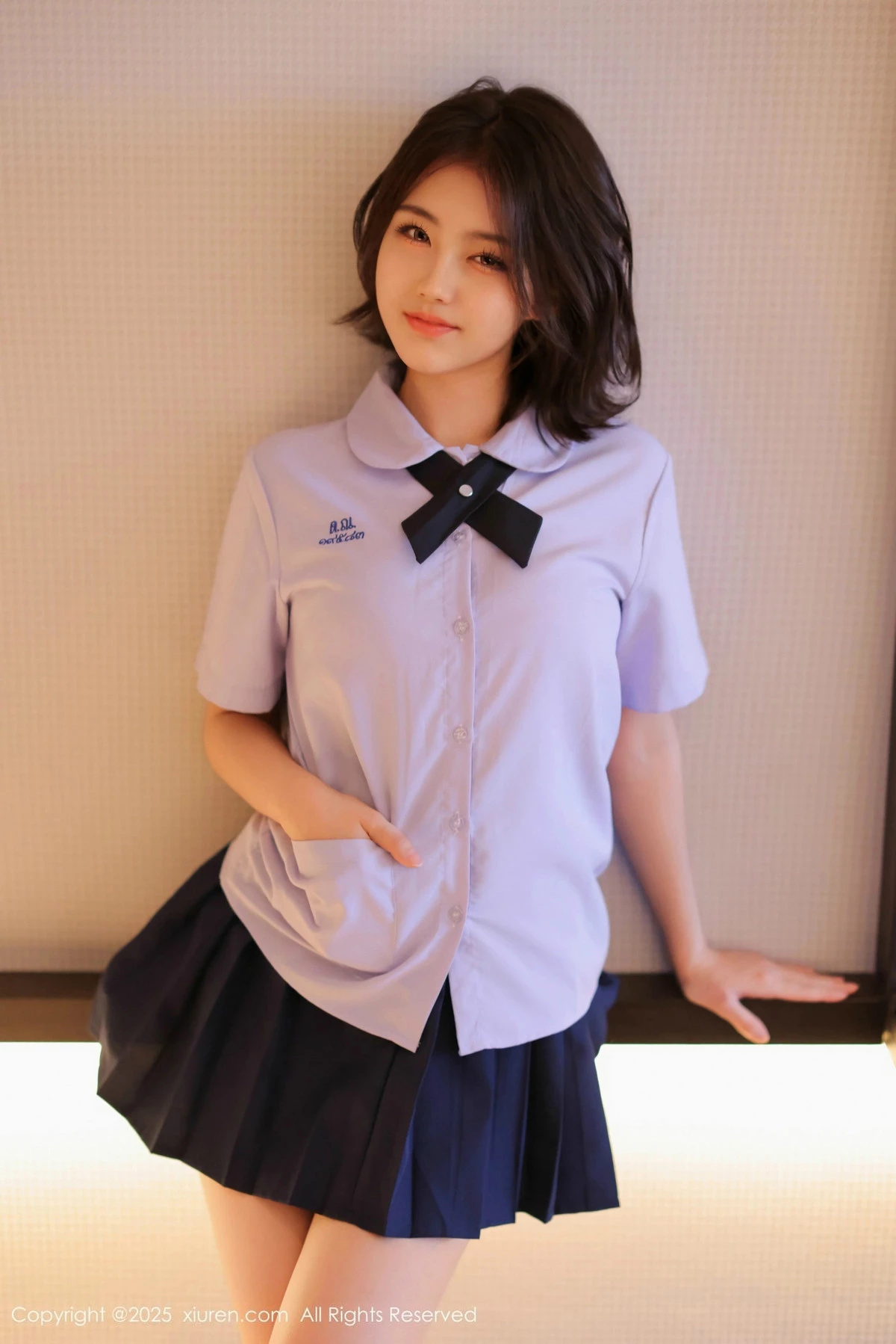 [[XiuRen秀人网]秀人网]No.9985_模特小橘子orange私房情趣捆绑性感JK制服秀曼妙身姿诱惑写真75P