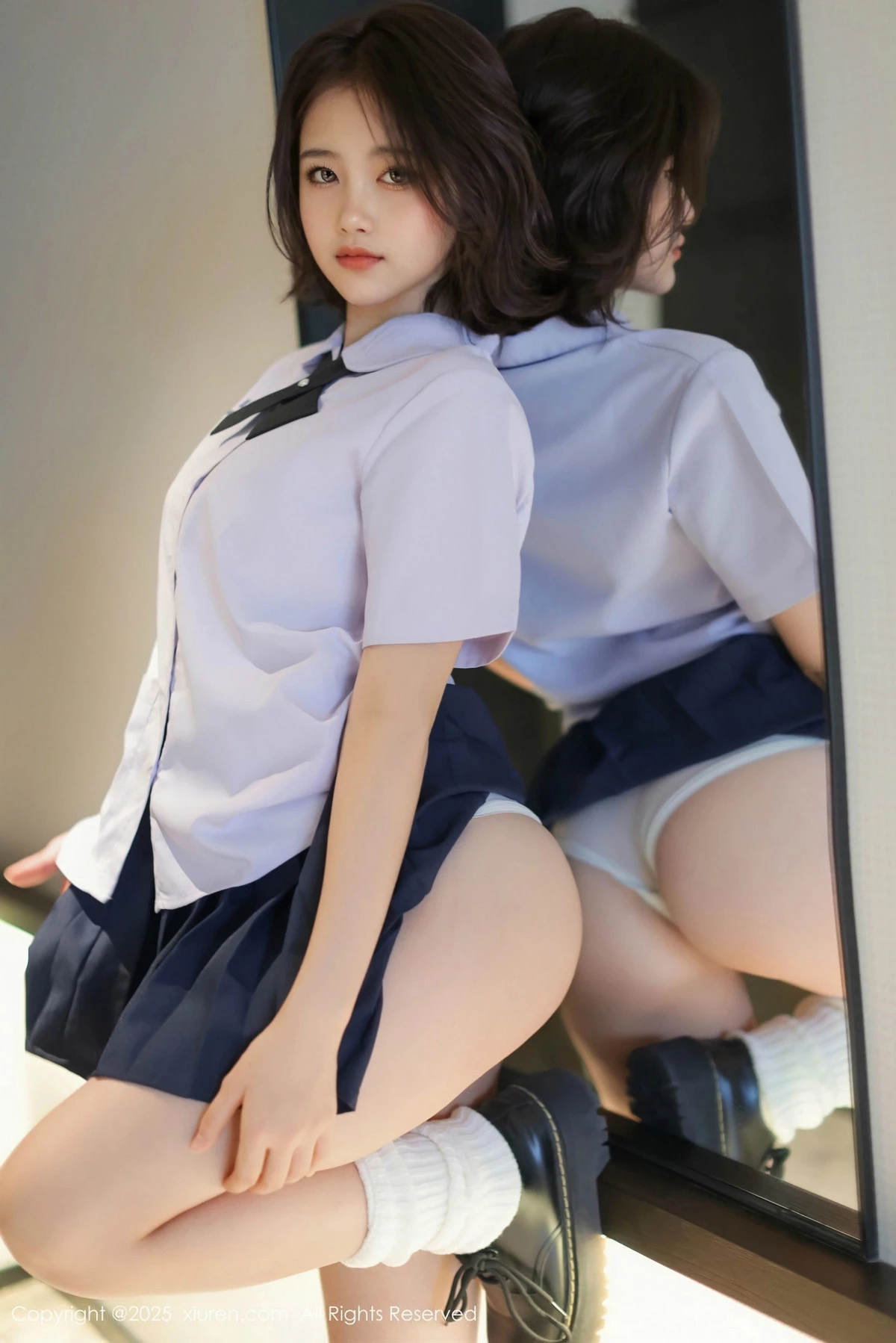 [[XiuRen秀人网]秀人网]No.9985_模特小橘子orange私房情趣捆绑性感JK制服秀曼妙身姿诱惑写真75P