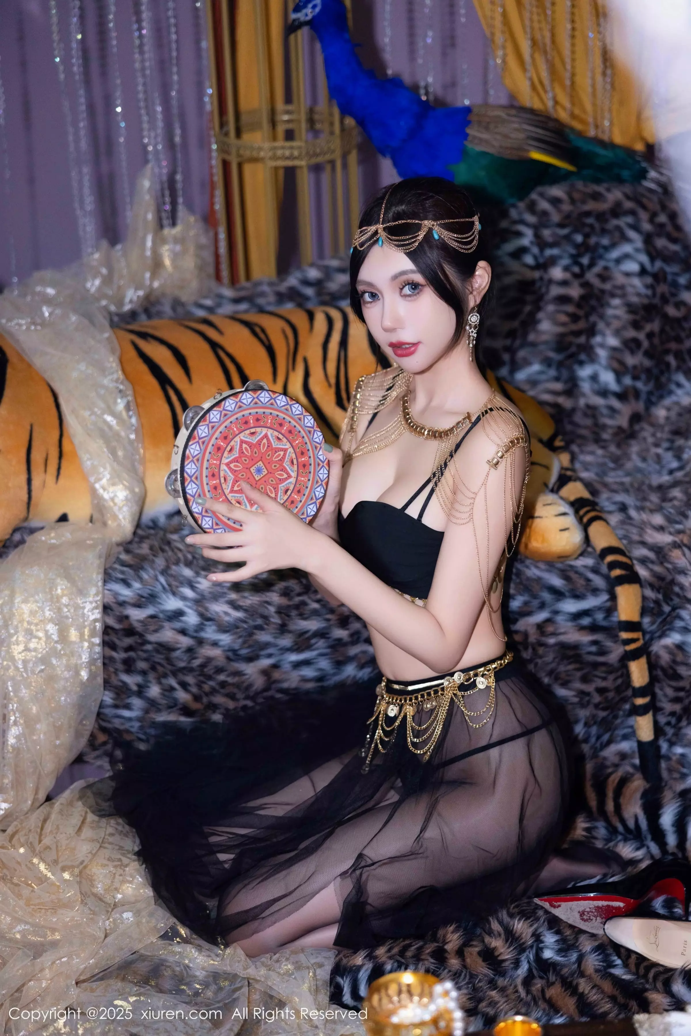 [[XiuRen秀人网]秀人网]No.10018_女神绮里嘉ula性感黑色轻透长裙露黑色内衣秀曼妙身姿诱惑写真79P