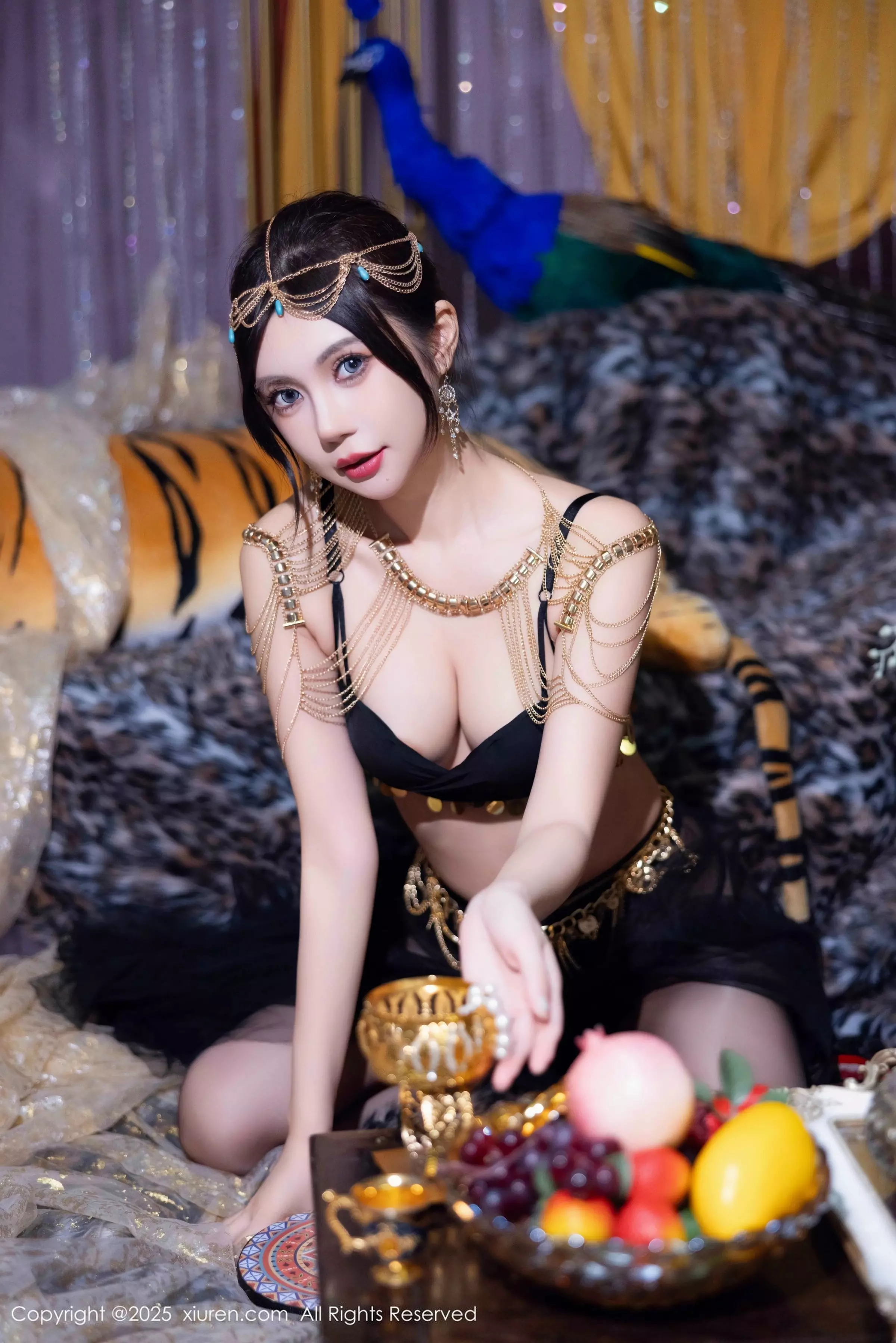 [[XiuRen秀人网]秀人网]No.10018_女神绮里嘉ula性感黑色轻透长裙露黑色内衣秀曼妙身姿诱惑写真79P