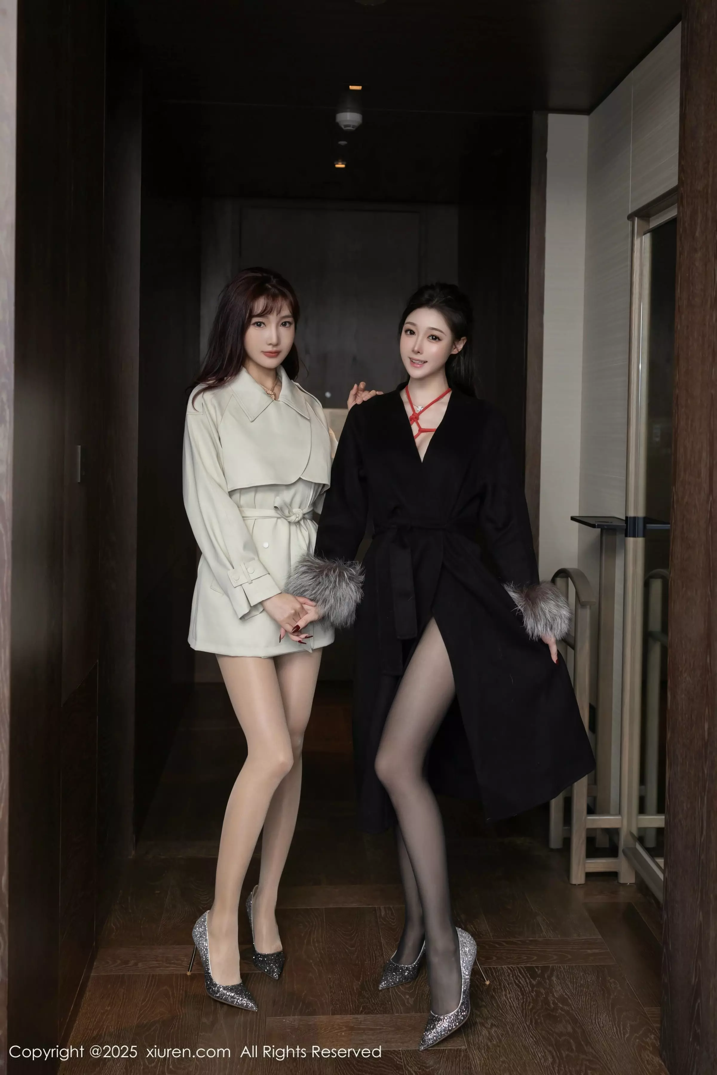 [[XiuRen秀人网]秀人网]No.10107_模特合集陆萱萱＆小逗逗绳艺捆绑情趣内衣秀惹火身材诱惑写真80P