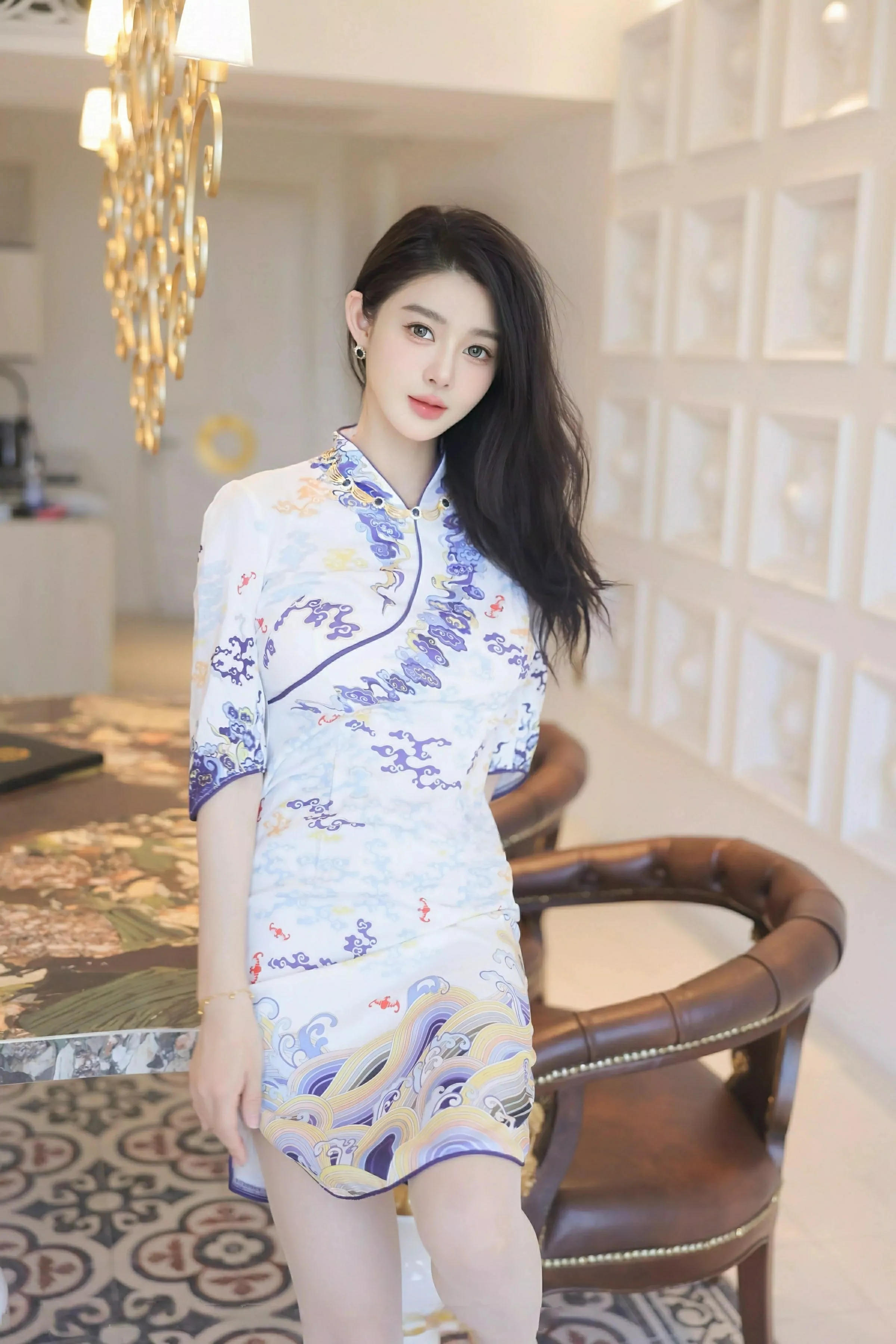 [[XiuRen秀人网]秀人网]No.10144_模特Candy糖糖性感空姐制服配超薄肉丝秀丰腴身姿撩人诱惑写真95P