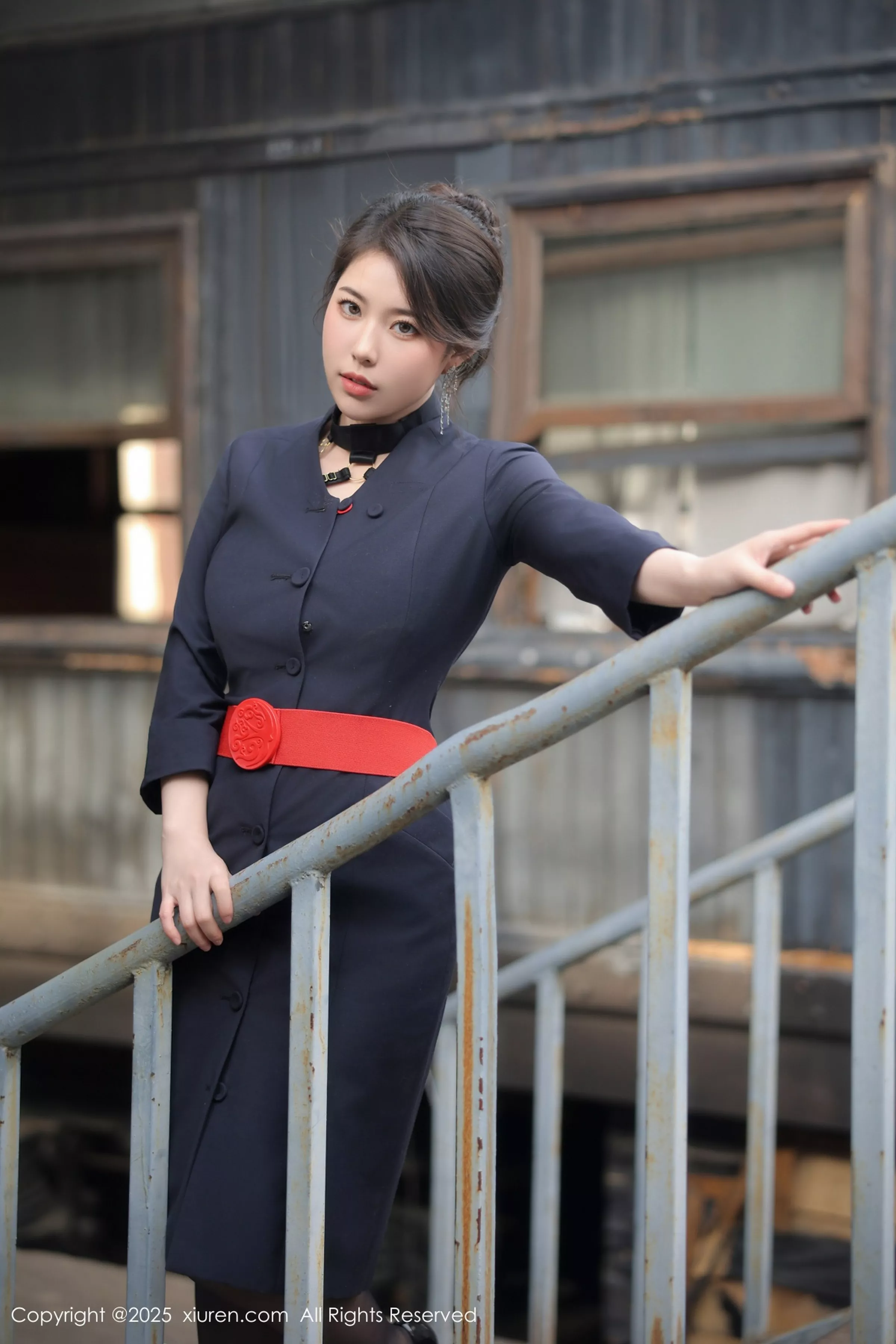 [[XiuRen秀人网]秀人网]No.10155_模特白茹雪abby性感黑色情趣内衣配黑丝吊袜秀丰腴身材诱惑写真78P