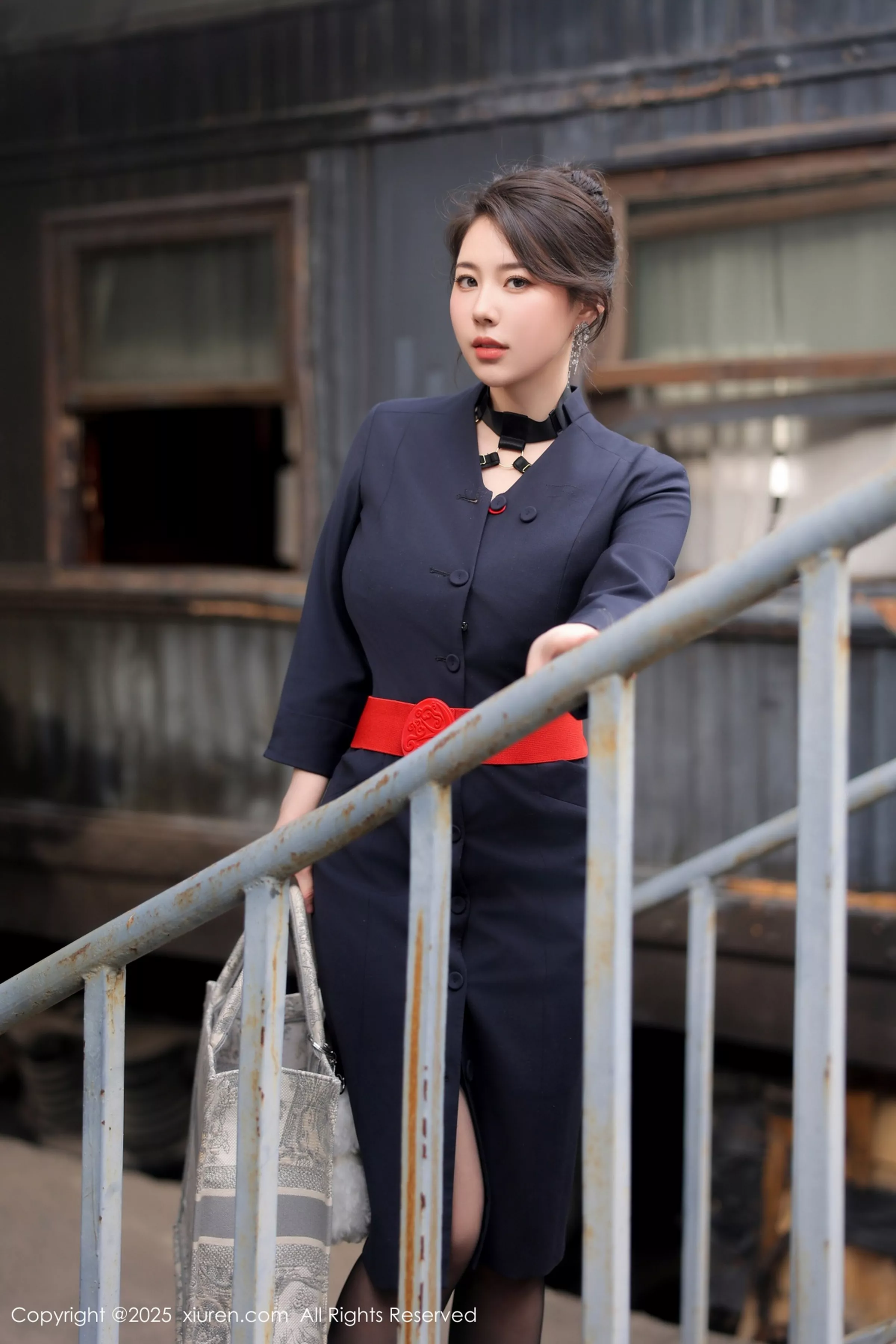 [[XiuRen秀人网]秀人网]No.10155_模特白茹雪abby性感黑色情趣内衣配黑丝吊袜秀丰腴身材诱惑写真78P